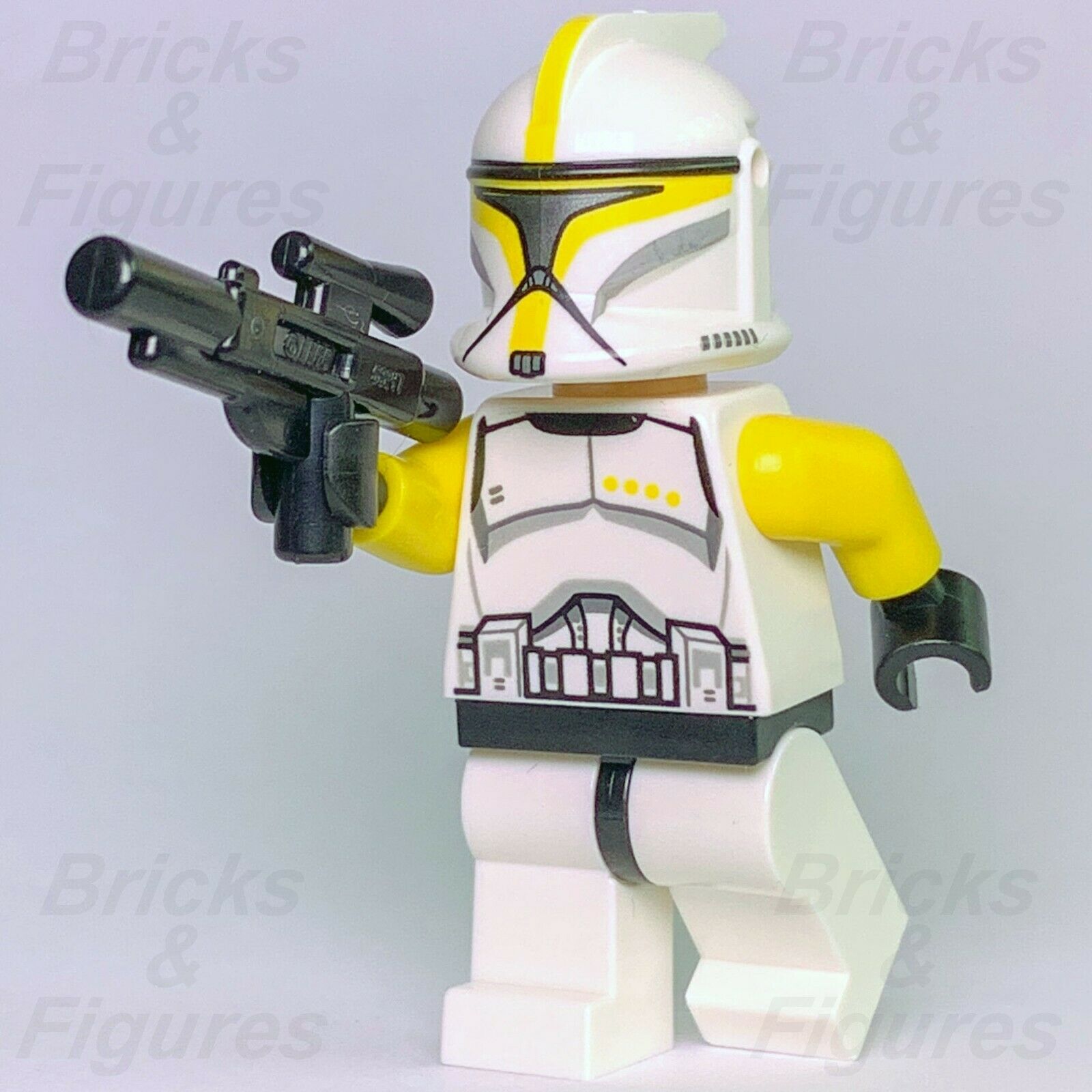 New Star Wars LEGO Yellow Phase 1 Clone Trooper Commander Minifig 7501