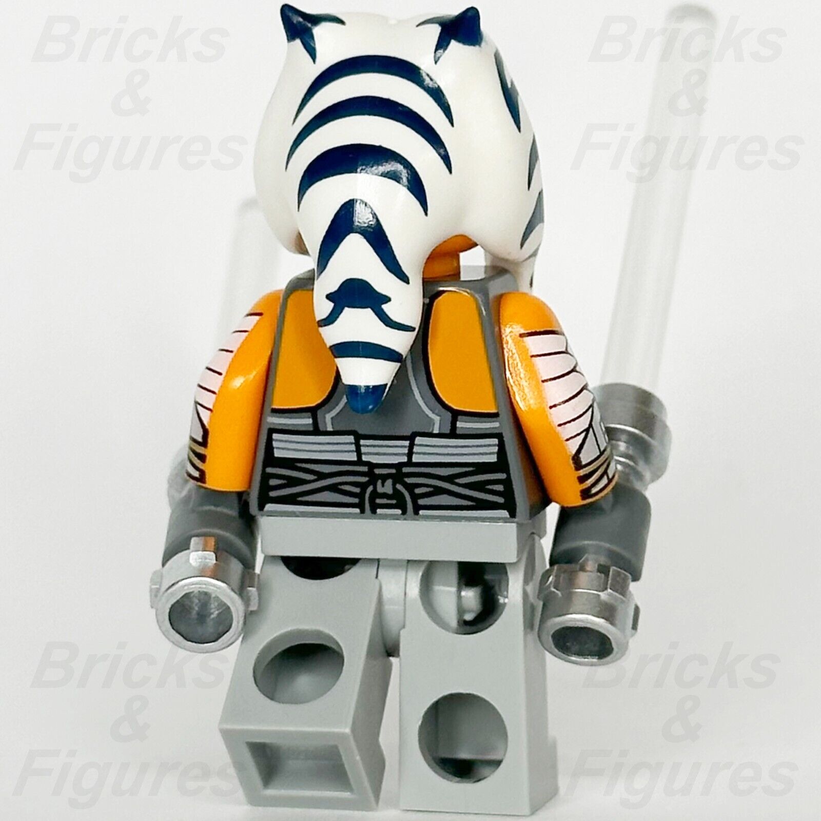 LEGO Star Wars Ahsoka Tano Minifigure Adult Jedi Master Light Grey 75385 sw1354