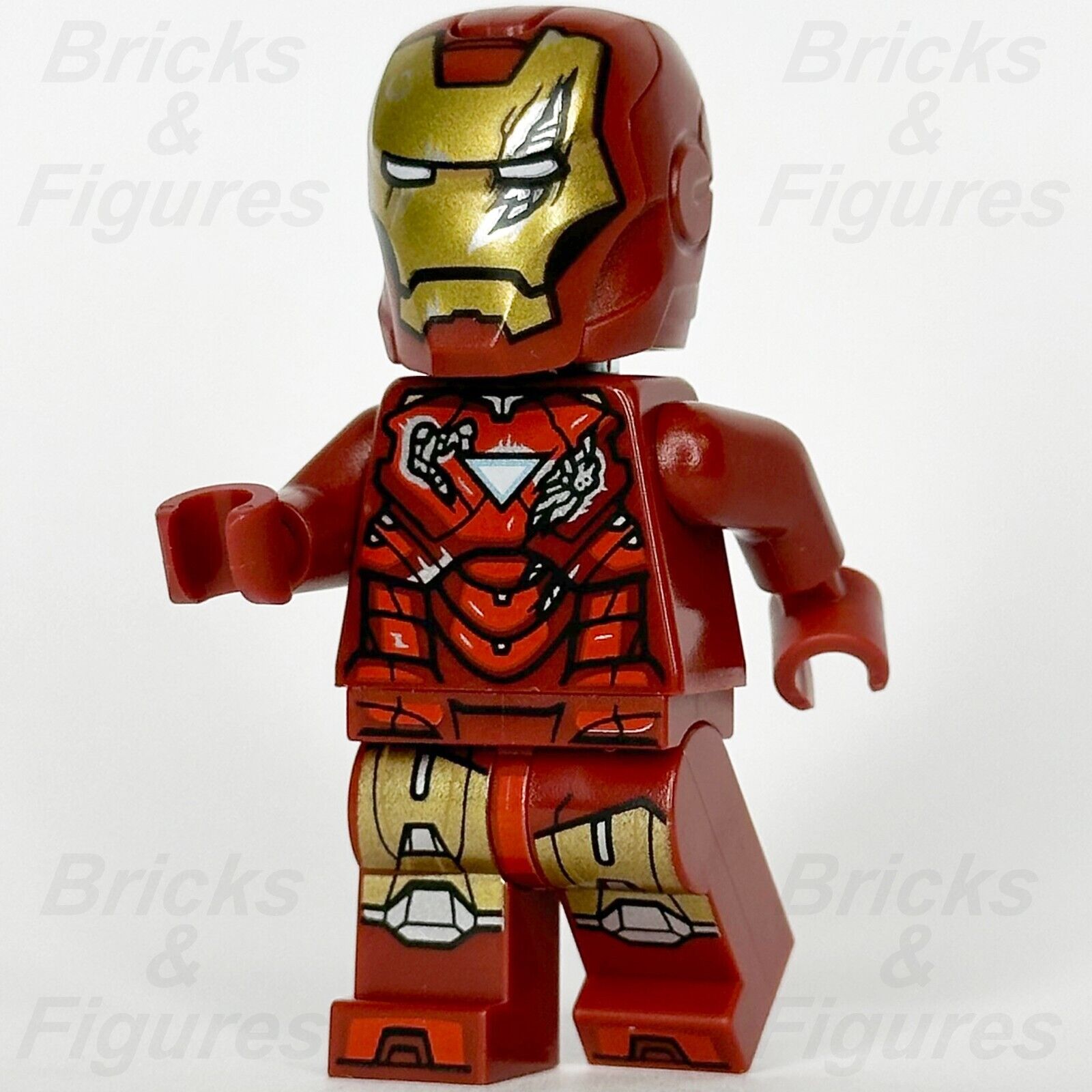 LEGO Super Heroes Iron Man Minifigure Mark 6 Armour Battle Damaged 76269 sh0923