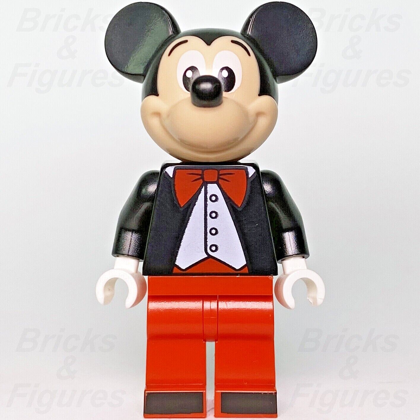 LEGO Disney Mickey Mouse Minifigure with Tuxedo Jacket Red Bow Tie 40478 dis057