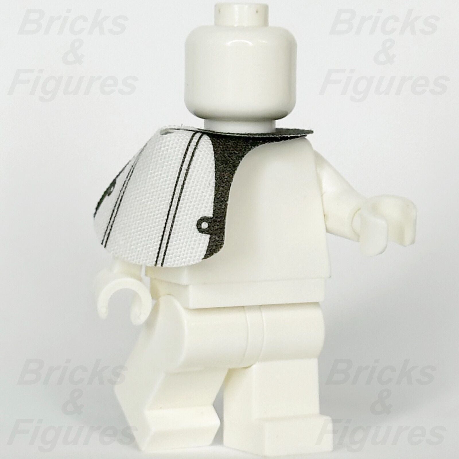 LEGO Star Wars Pauldron Minifigure Part White Black Sandtrooper Cloth Armor 9490 - Bricks & Figures