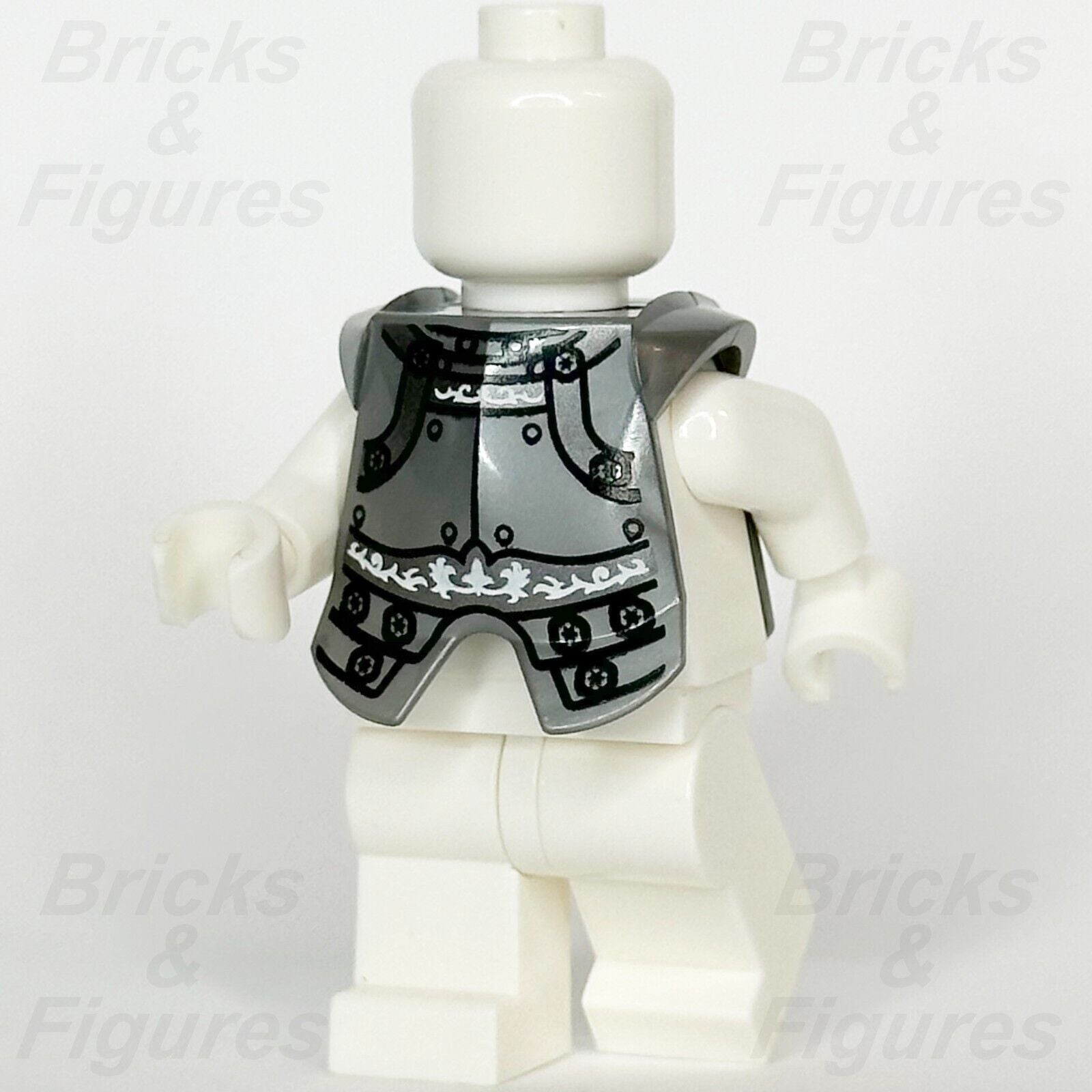 LEGO Castle Heroic Knight Breastplate Armour Minifigure Part 2587pb31 71000 - Bricks & Figures