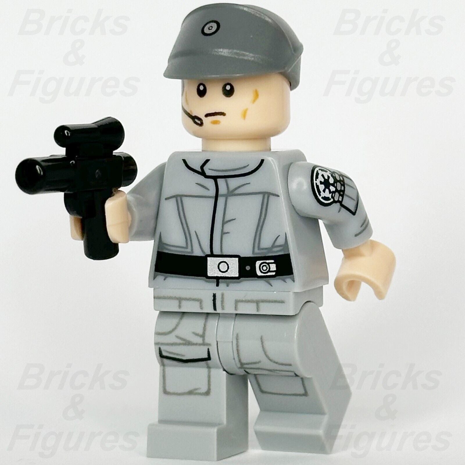 LEGO Star Wars Imperial Crew Minifigure Printed Arms Dark Grey Cap 75252 sw1044