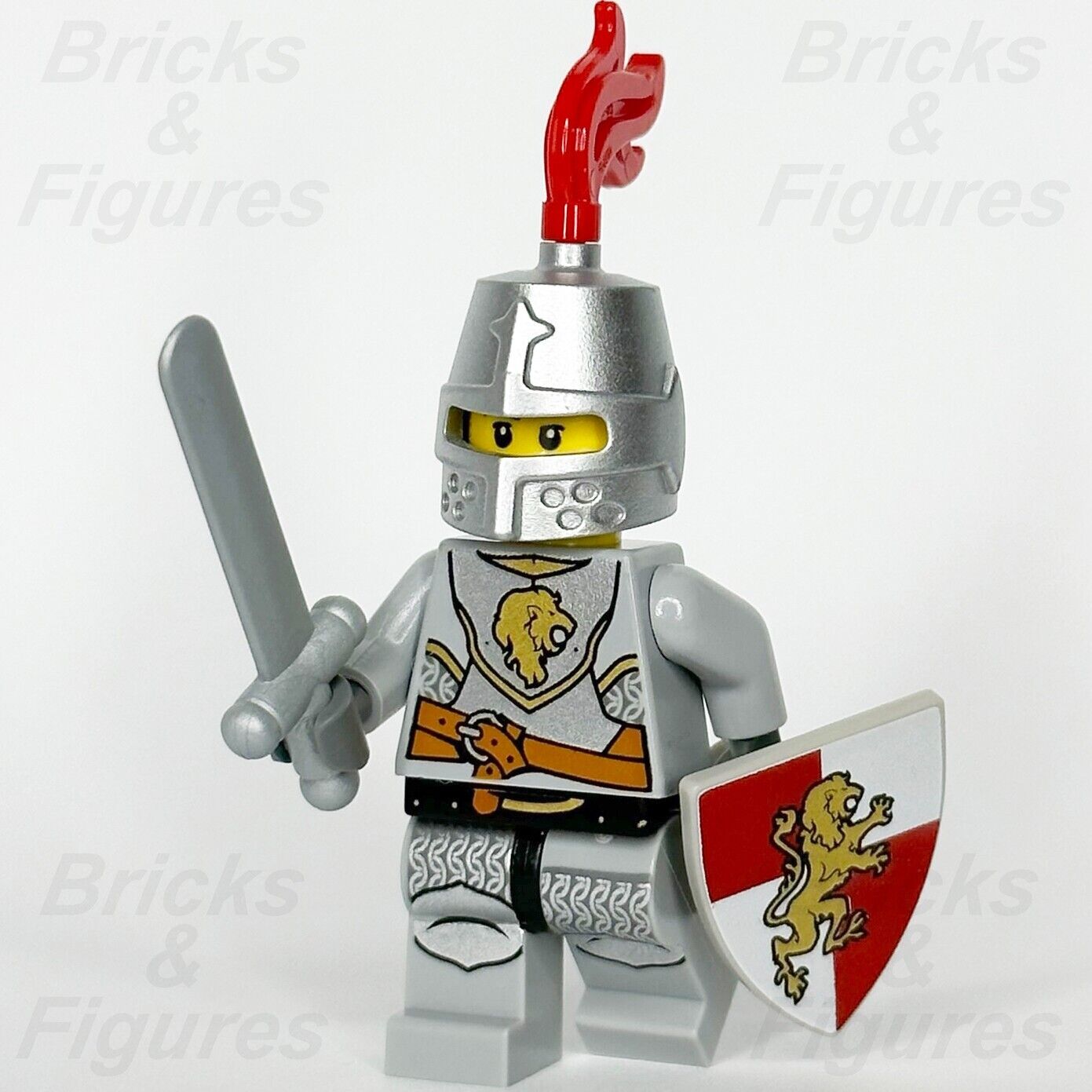 LEGO Castle Lion Knight Minifigure Kingdoms with Sword & Shield 7949 cas440