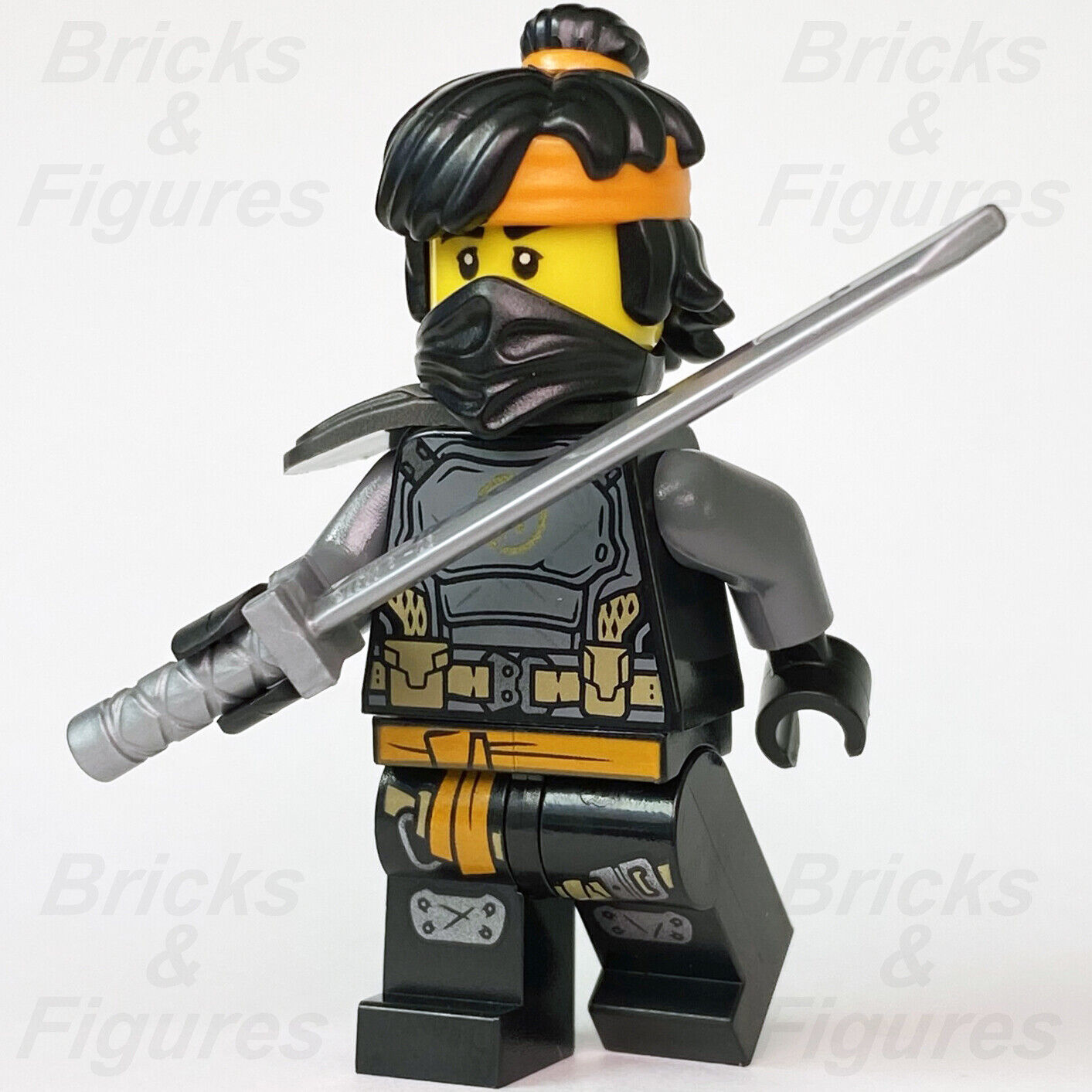 LEGO Ninjago Cole Minifigure Black Earth Ninja The Island Season 14 71747 njo67 - Bricks & Figures