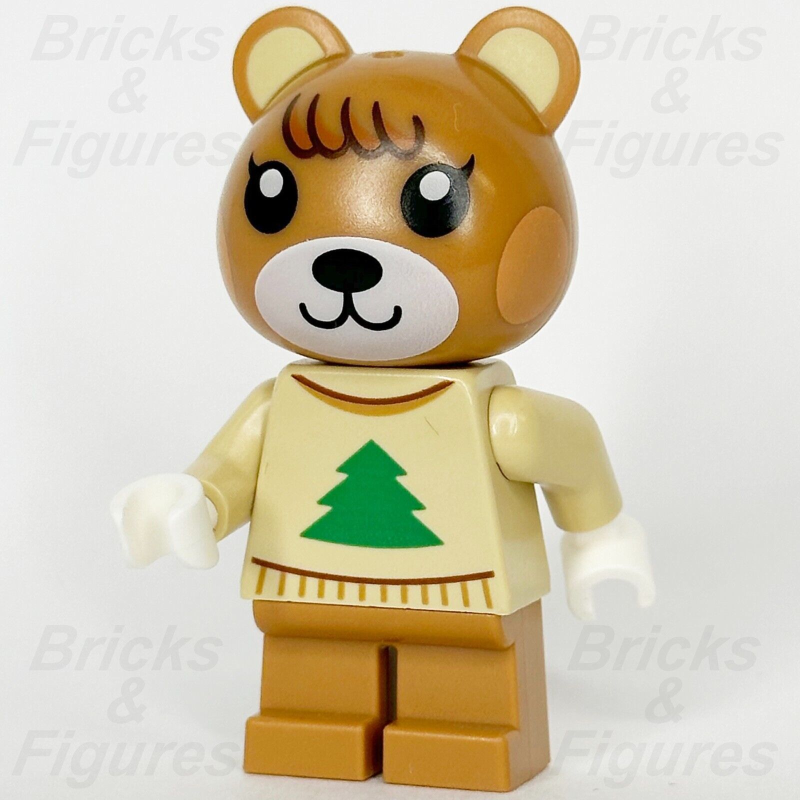 LEGO Animal Crossing Maple Minifigure Tree Sweater Cub Baby Bear 30662 ani007 - Bricks & Figures