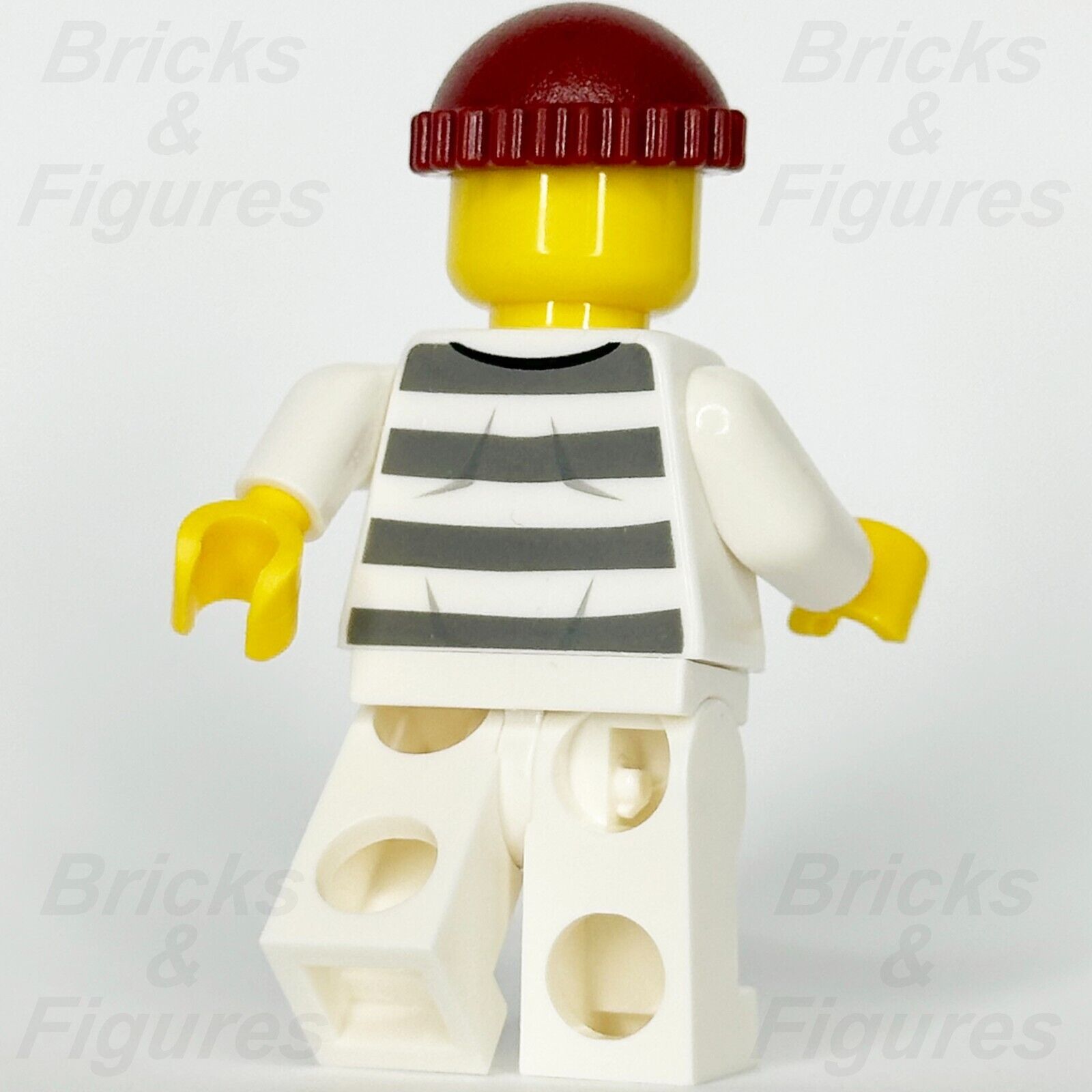 LEGO City Jail Prisoner 86753 Minifigure Sky Police Prison 30362 60207 cty0988 - Bricks & Figures