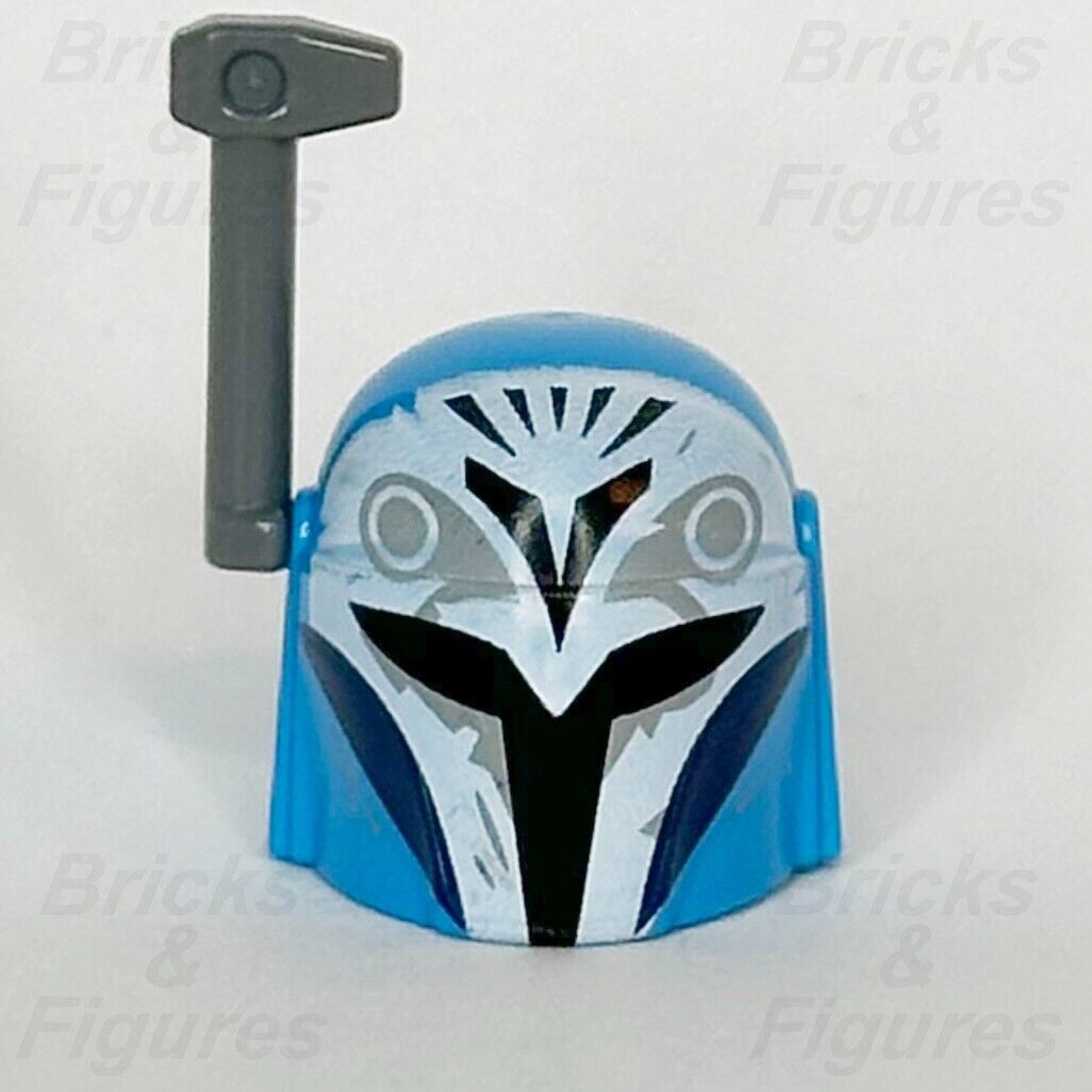 LEGO Star Wars Bo-Katan Kryze Mandalorian Helmet Part Nite Owl 75361 87610pb22