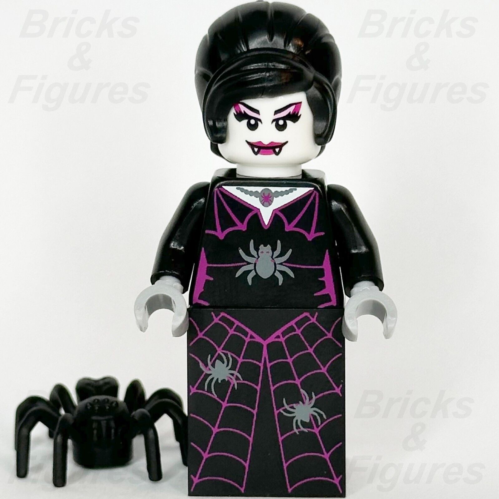 LEGO Holiday & Event Spider Lady Minifigure Halloween Web Dress 853607 hol171 - Bricks & Figures