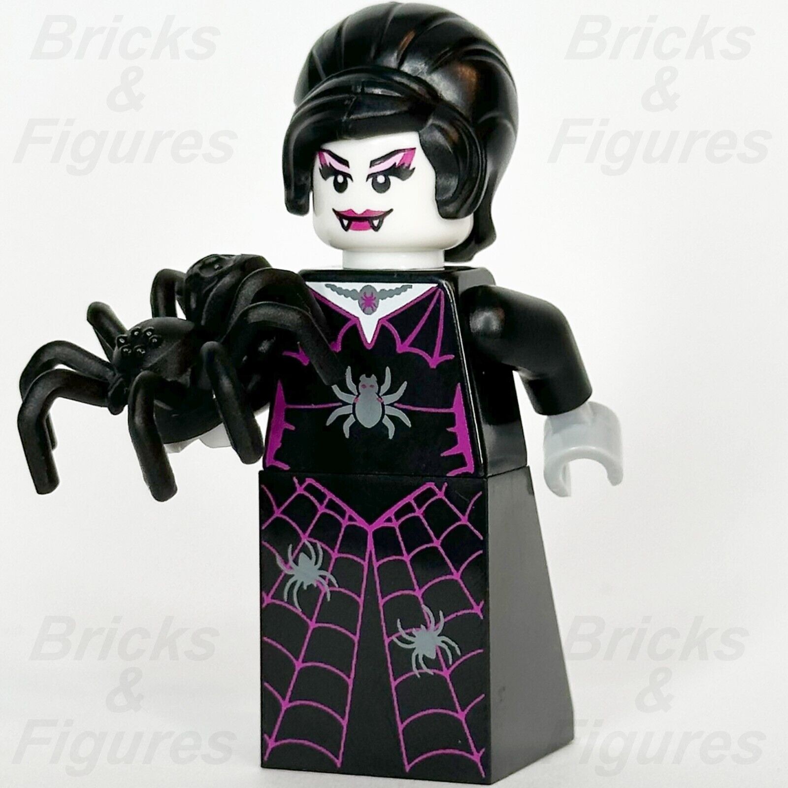 LEGO Holiday & Event Spider Lady Minifigure Halloween Web Dress 853607 hol171 - Bricks & Figures