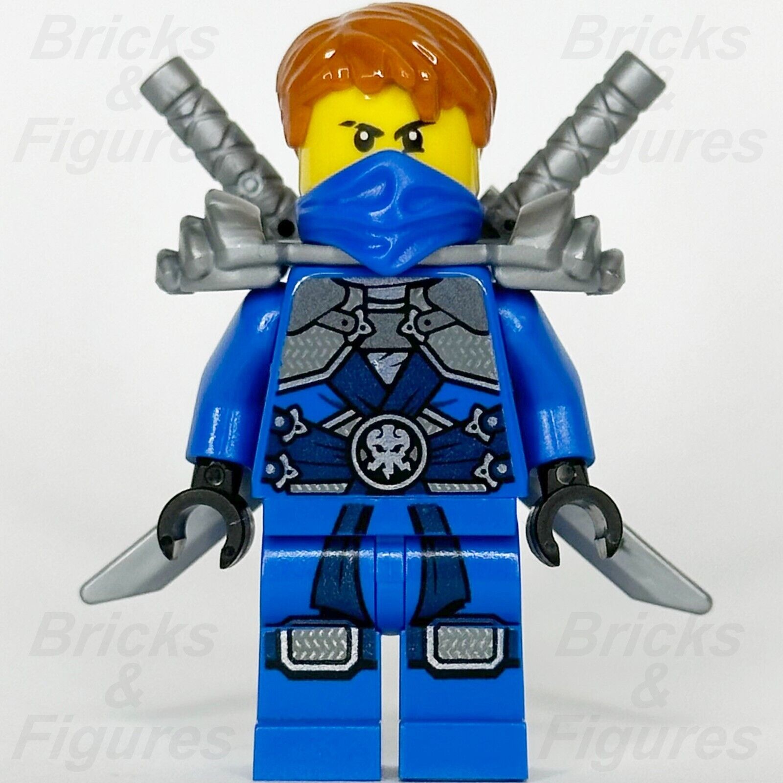 LEGO Ninjago Jay Minifigure Rebooted with Stone Armour Minifig Book njo232 - Bricks & Figures