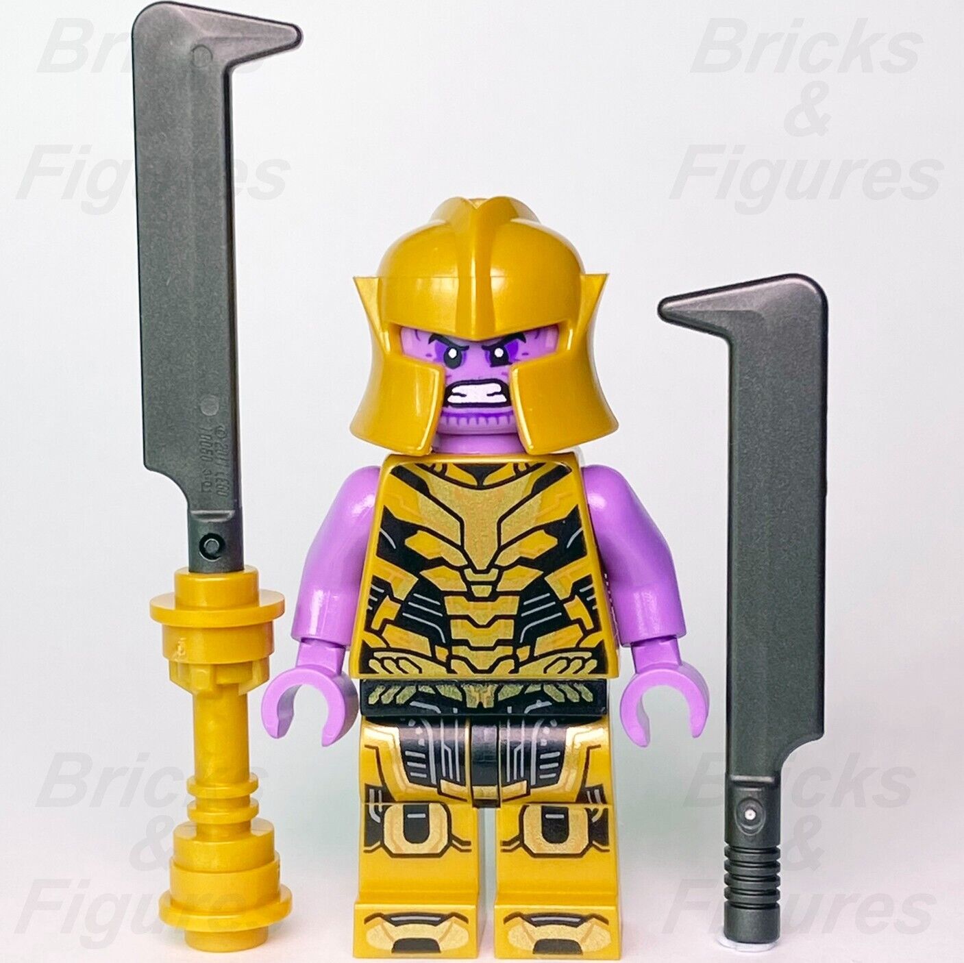 LEGO Super Heroes Thanos Minifigure The Infinity Saga Marvel Minifig 76237 sh773 - Bricks & Figures