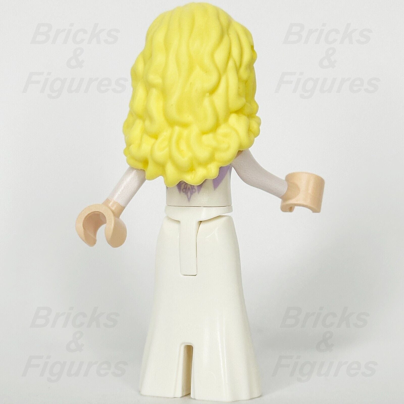 LEGO Frozen Elsa Minifigure White and Lavender Dress Disney Princess 43209 dp158 - Bricks & Figures