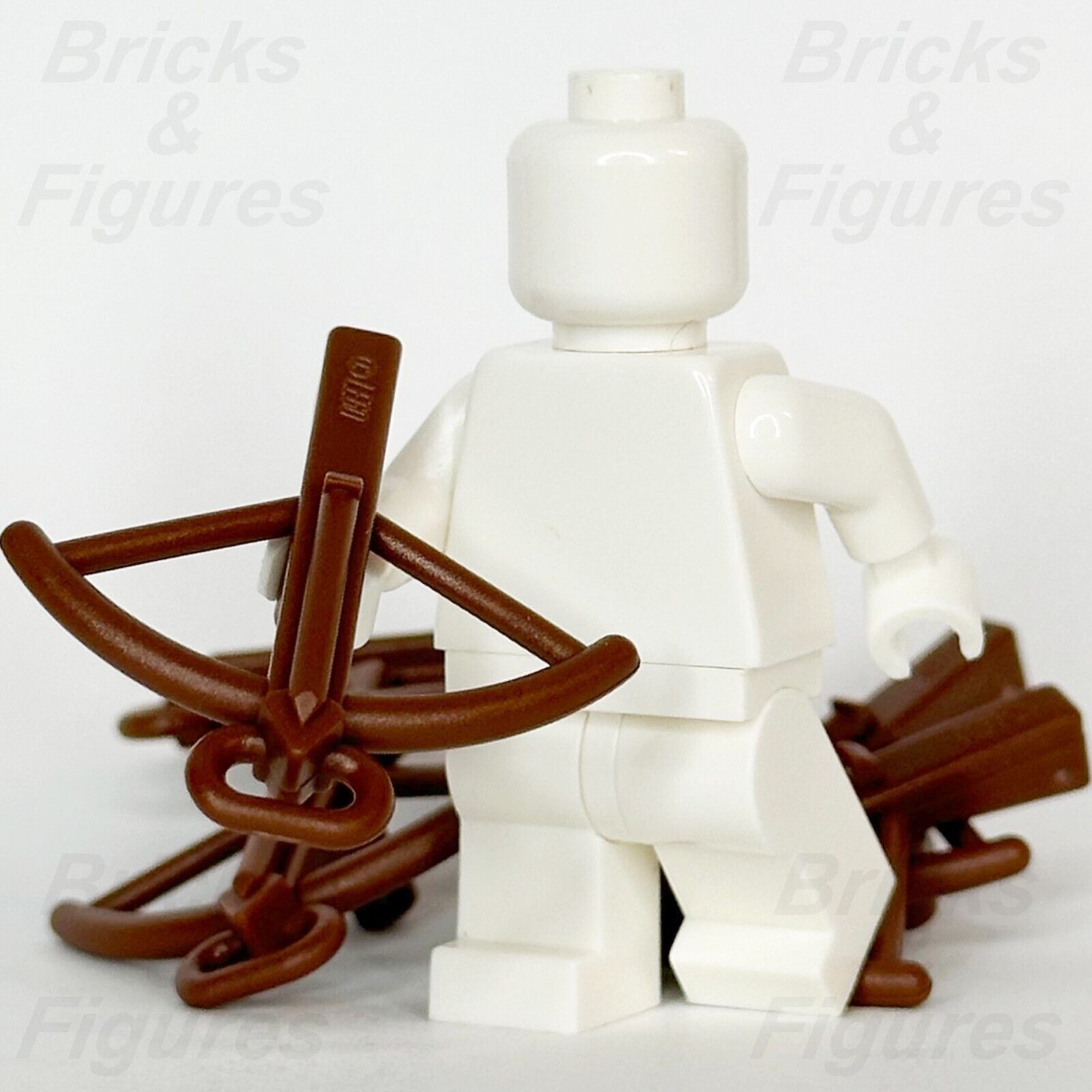 LEGO Castle Reddish Brown Crossbow Minifigure Weapon Part Medieval 2570 x 5