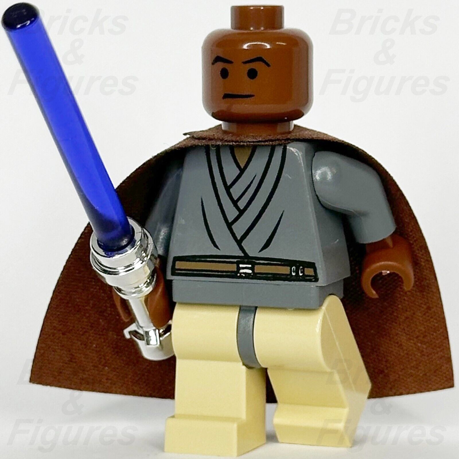 LEGO Star Wars Mace Windu Minifigure Jedi Master Episode 3 ROTS 7261 sw0148