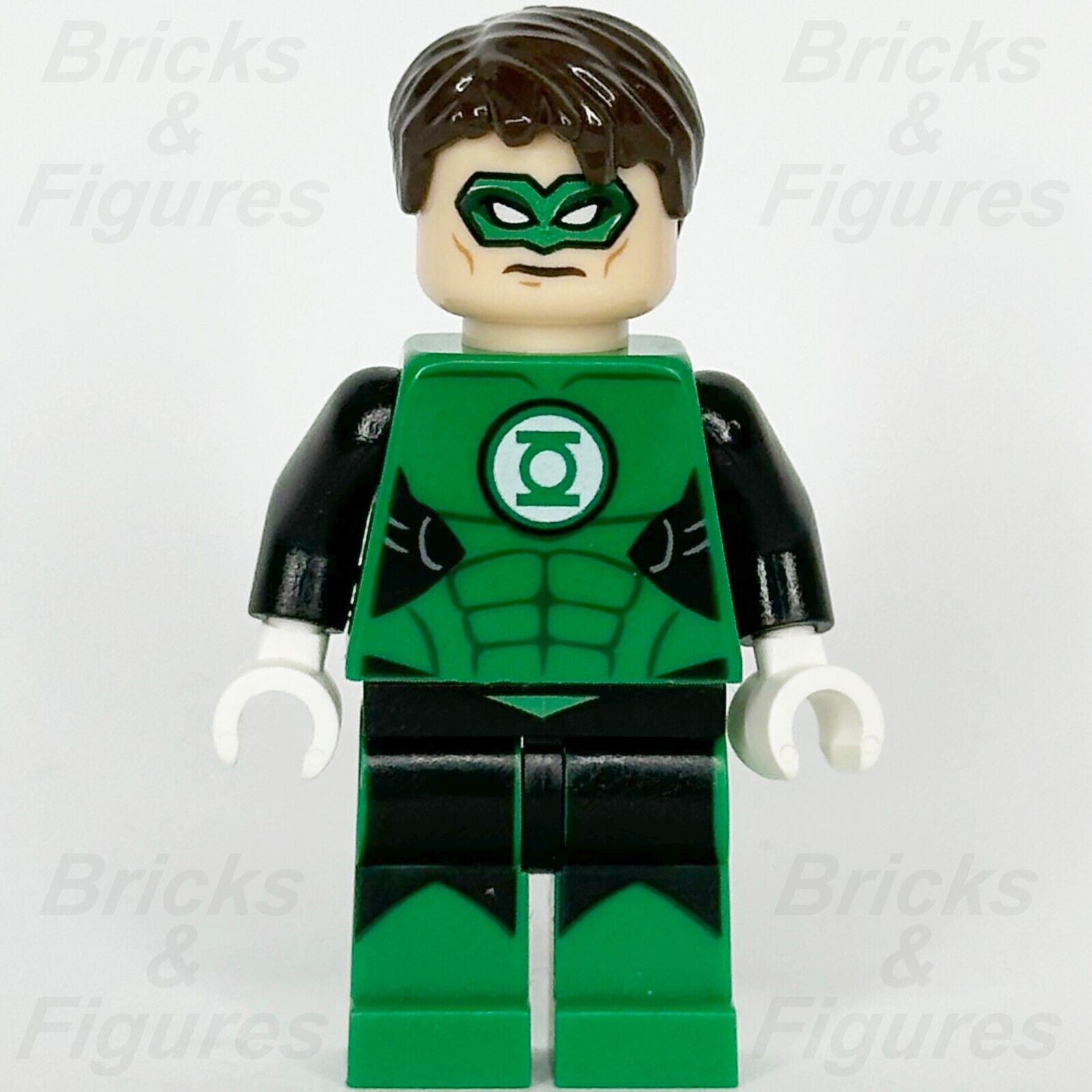 LEGO Super Heroes Green Lantern Minifigure Justice League DC Mask 76025 sh0145 - Bricks & Figures