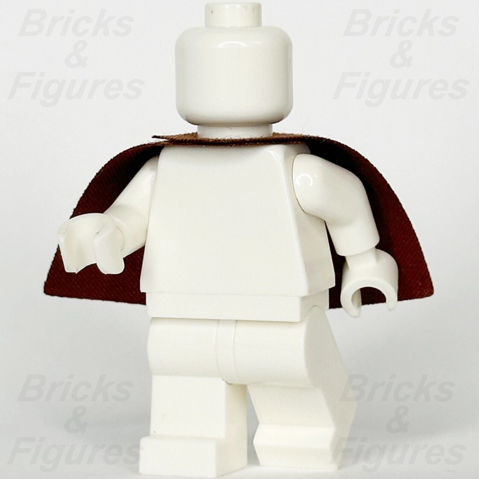 LEGO Minifigure Cape Cloth Part Reddish Brown Very Short Body Wear Fabric 99464 - Bricks & Figures