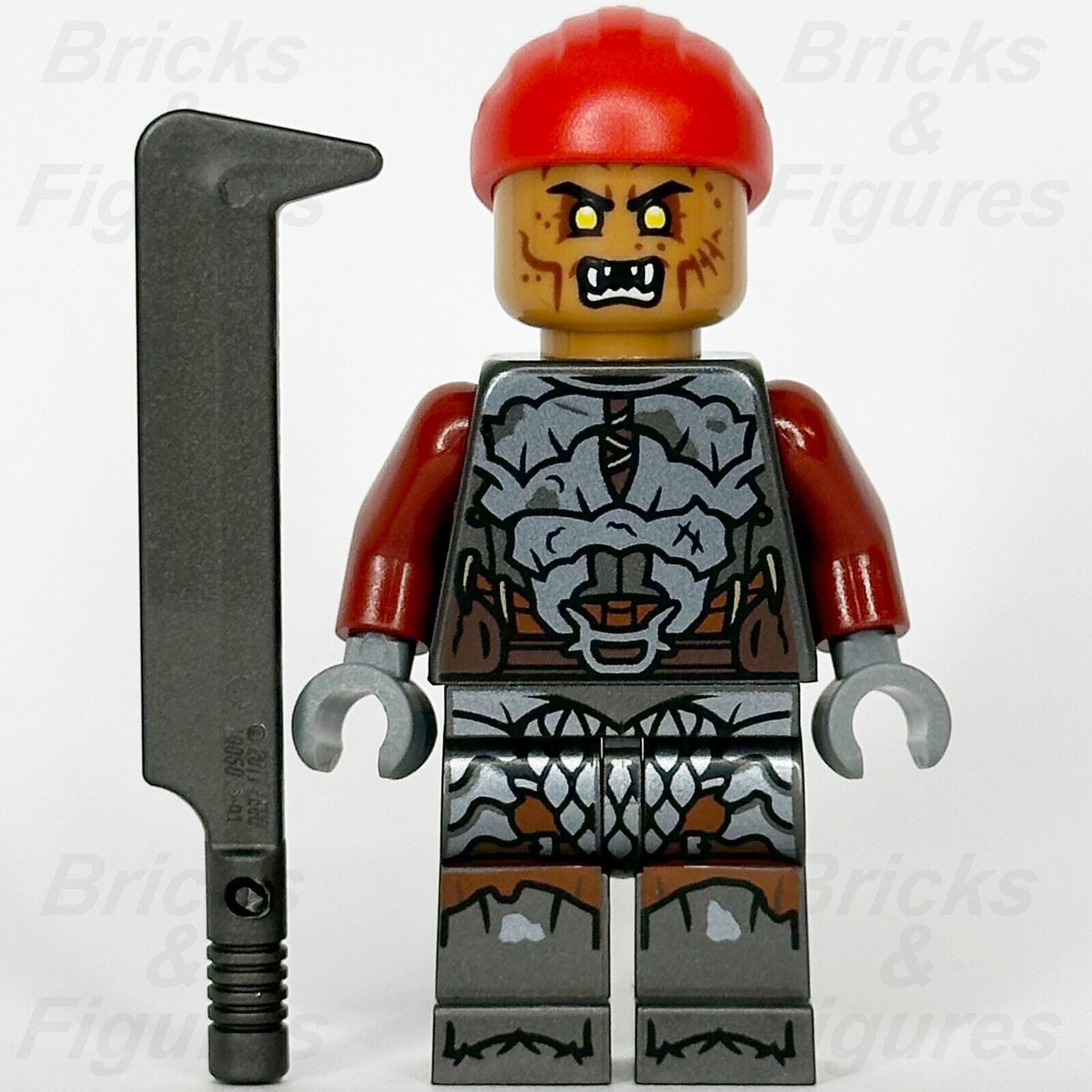 LEGO The Lord of the Rings Orc Minifigure Red Bandana The Hobbit 10333 lor138