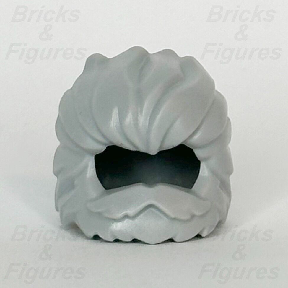 LEGO DREAMZzz Minifigure Hair Part Wavy with Short Beard Mr Oz 71475 71460 1989 - Bricks & Figures