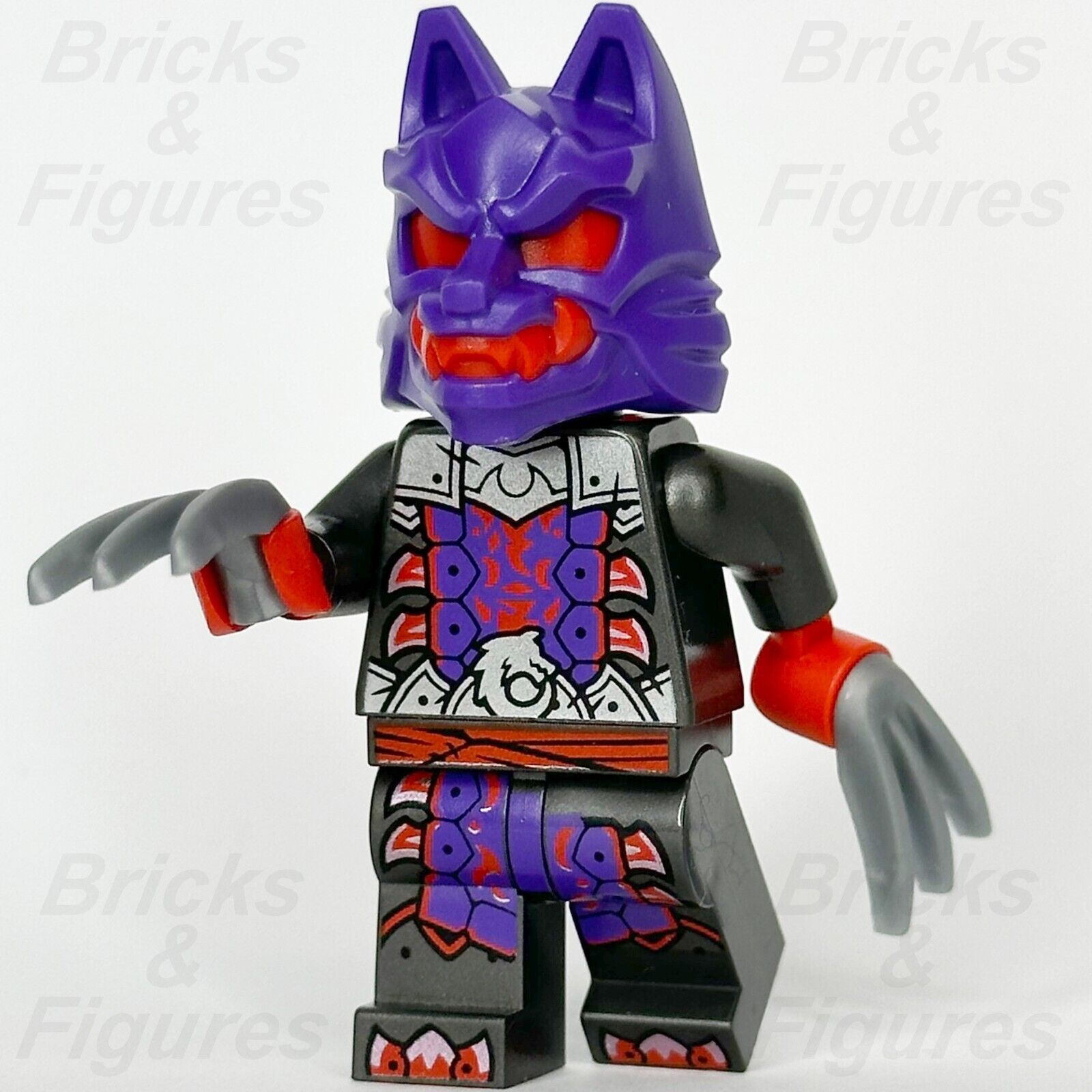 LEGO Ninjago Wolf Mask Warrior Minifigure Dragons Rising Season 2 30675 njo895