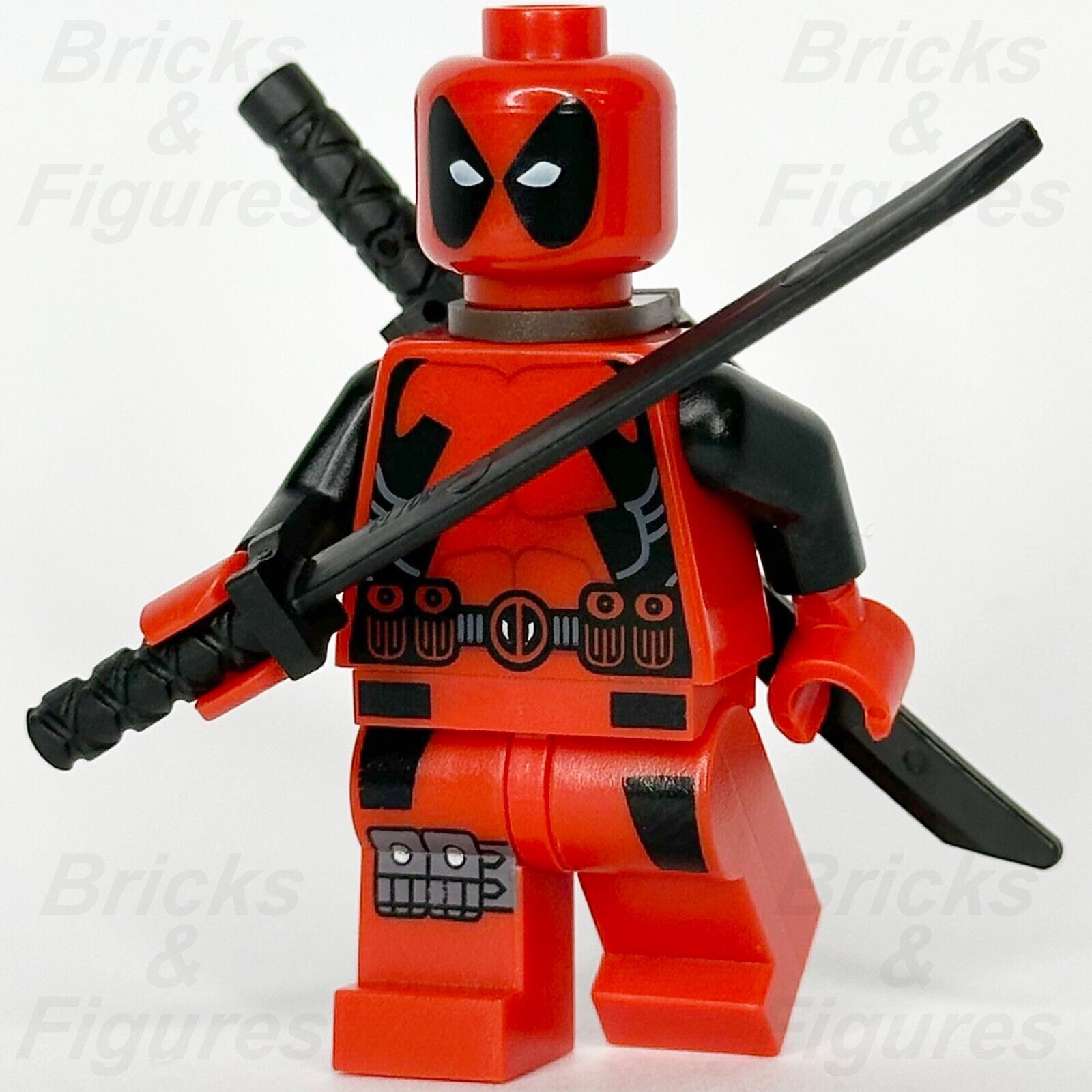 LEGO Super Heroes Deadpool Minifigure X-Men Wade Wilson Marvel 6866 sh0032 rare - Bricks & Figures