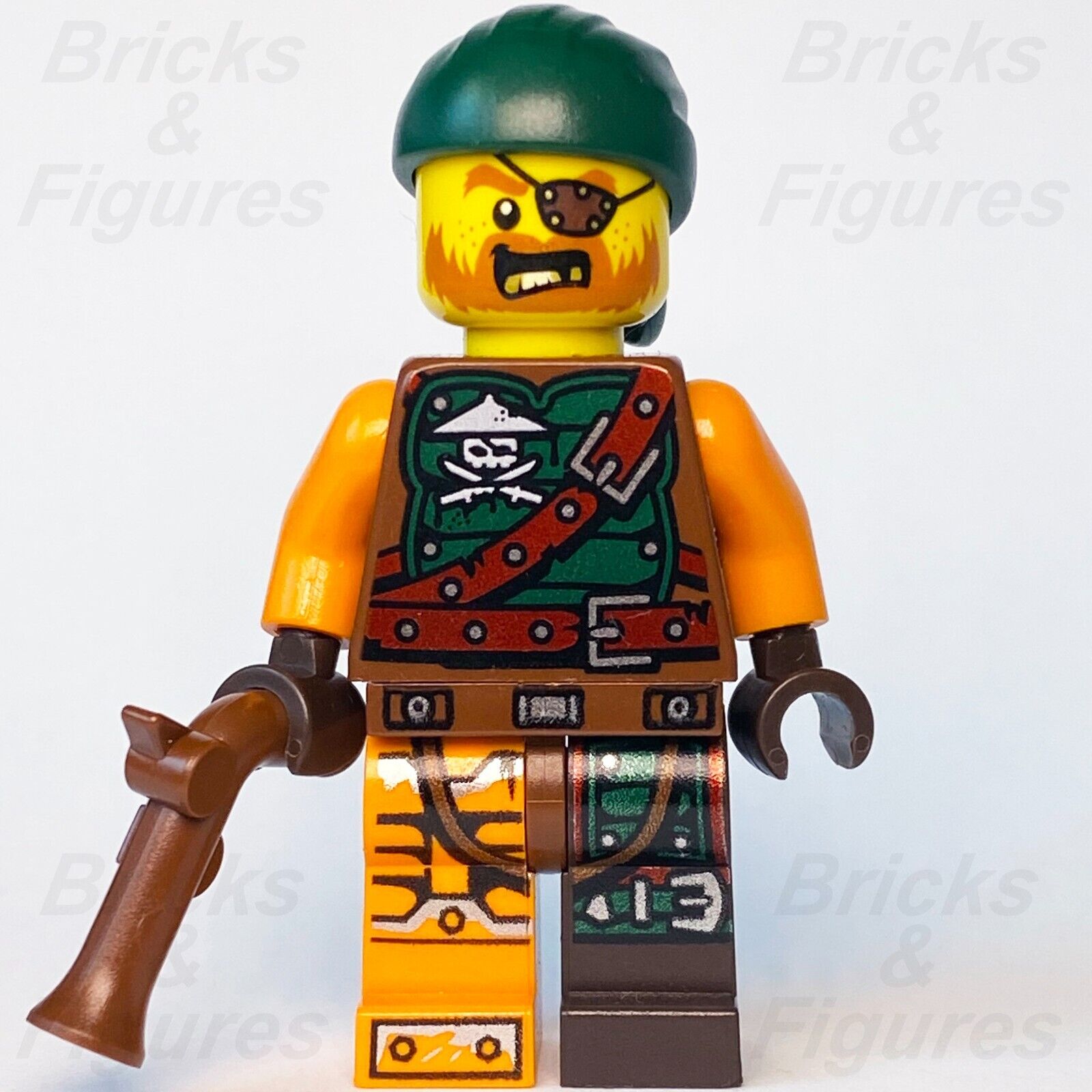 LEGO Ninjago Bucko Minifigure Skybound Pirate 70599 70605 70593 30421 njo196 - Bricks & Figures