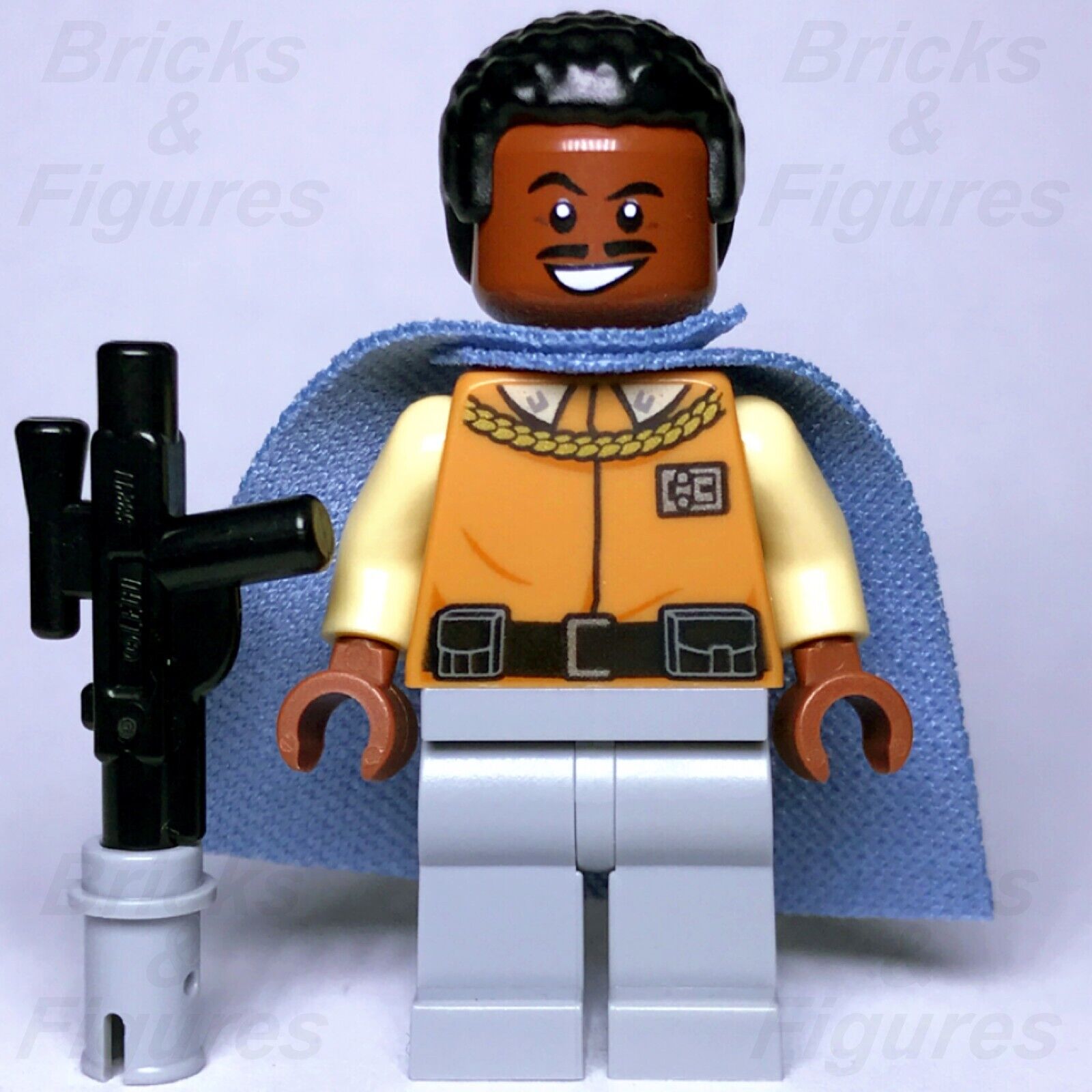 LEGO Star Wars Lando Calrissian Minifigure General Insignia Rebel 75175 sw0818 - Bricks & Figures