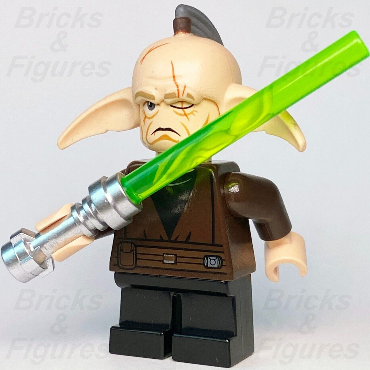 LEGO Star Wars Even Piell Minifigure Jedi Master The Clone Wars 9498 sw0392