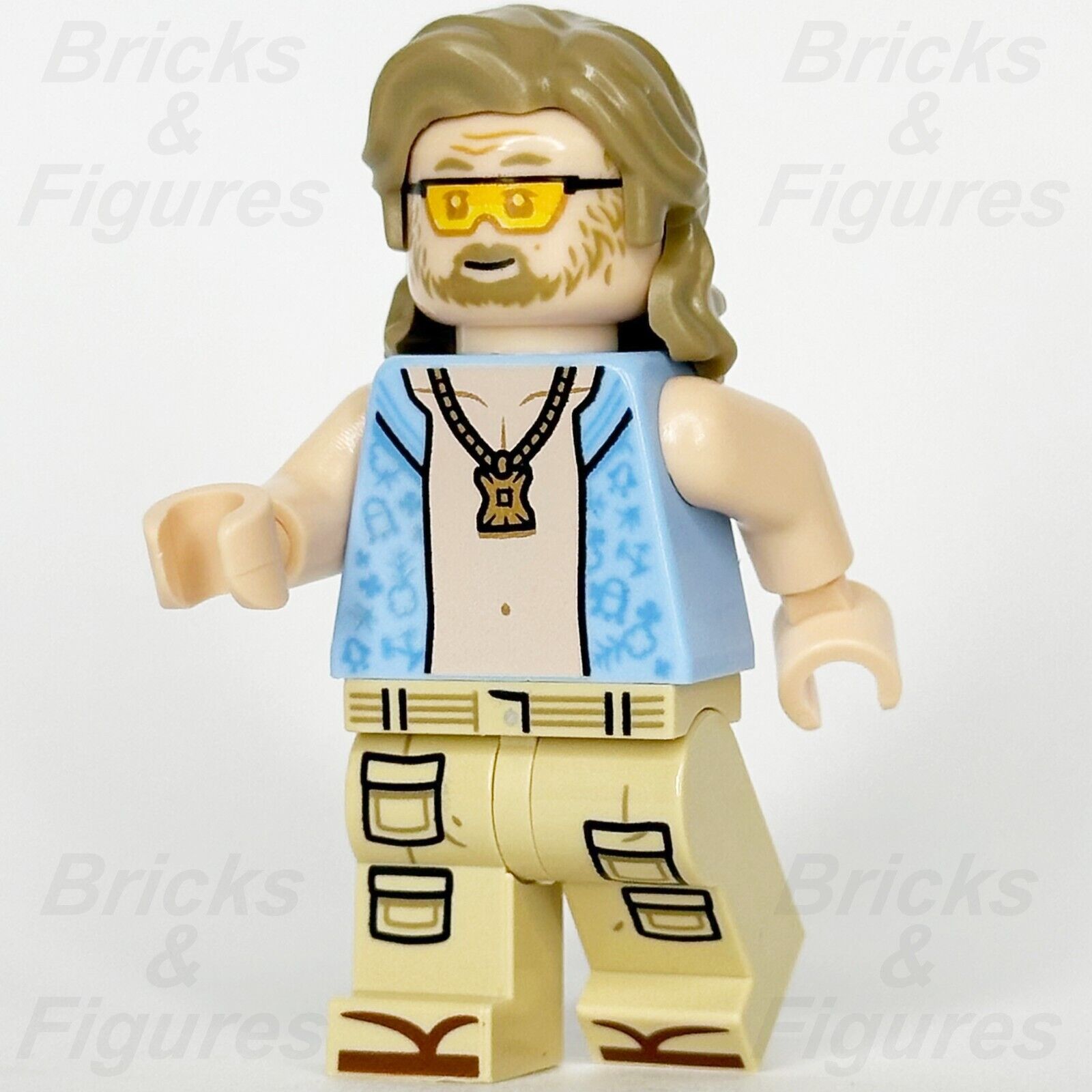 LEGO Star Wars Beach Luke Minifigure Rebuild the Galaxy Skywalker 75385 sw1365 - Bricks & Figures