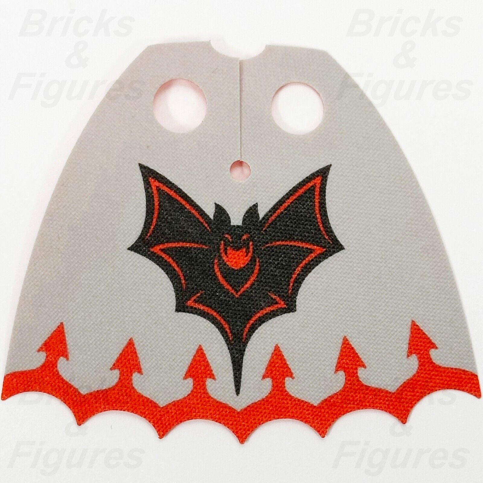 LEGO Castle Vampire Knight Cape Minifigure Part Cloth Fright Bat 71045 106199 - Bricks & Figures