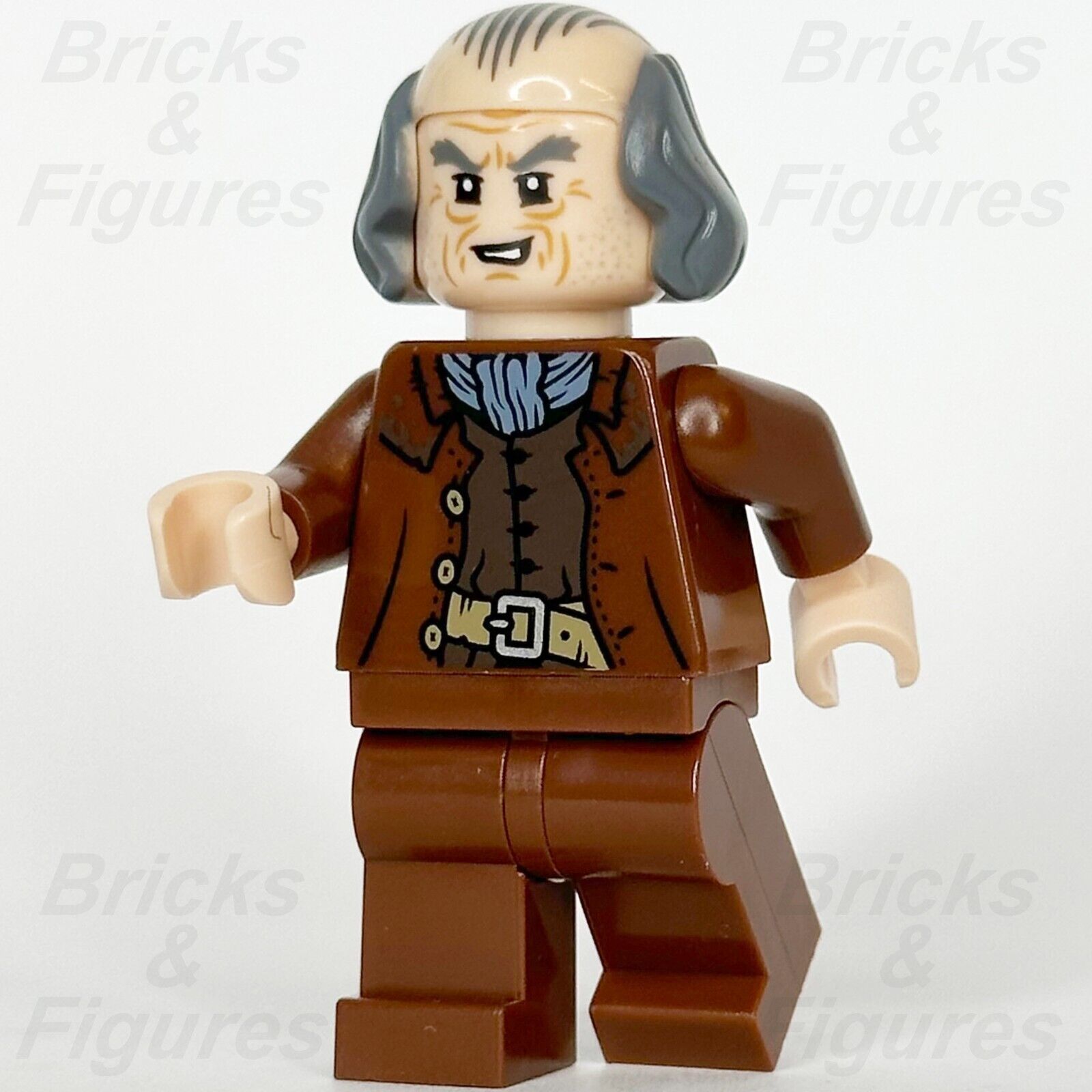 LEGO Harry Potter Argus Filch Minifigure Hogwarts Caretaker Bald 76430 hp478