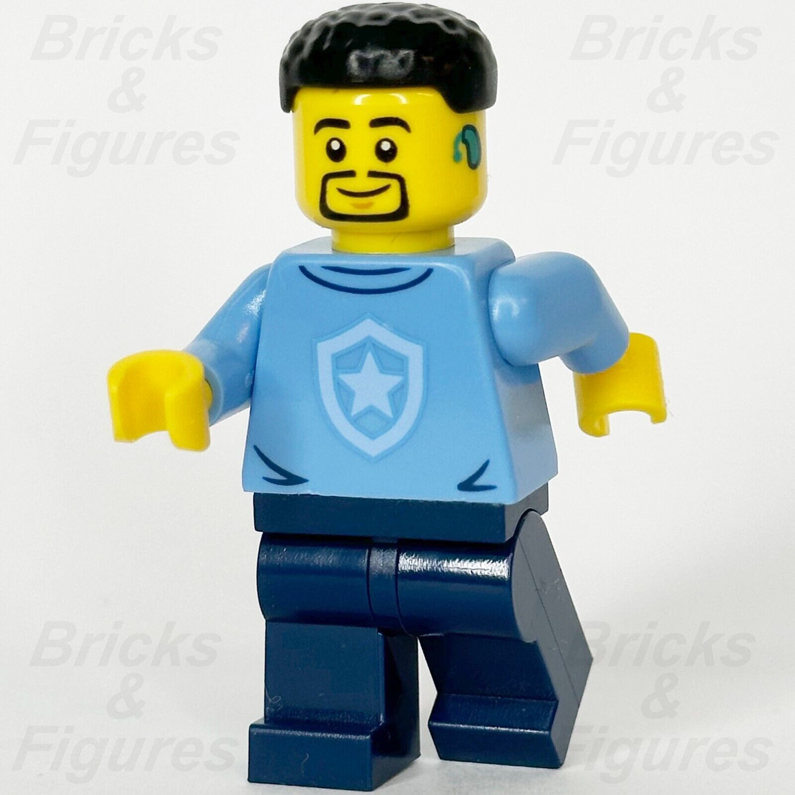 LEGO Police City Officer in Training Minifigure Male Badge Town 60372 cty1563