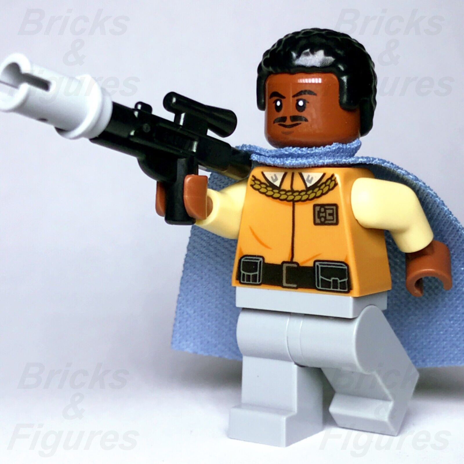 LEGO Star Wars Lando Calrissian Minifigure General Insignia Rebel 75175 sw0818