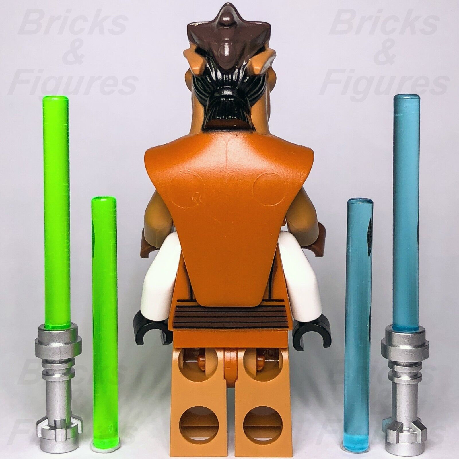 LEGO Star Wars Pong Krell Minifigure The Clone Wars Jedi Master 75004 sw0435 - Bricks & Figures