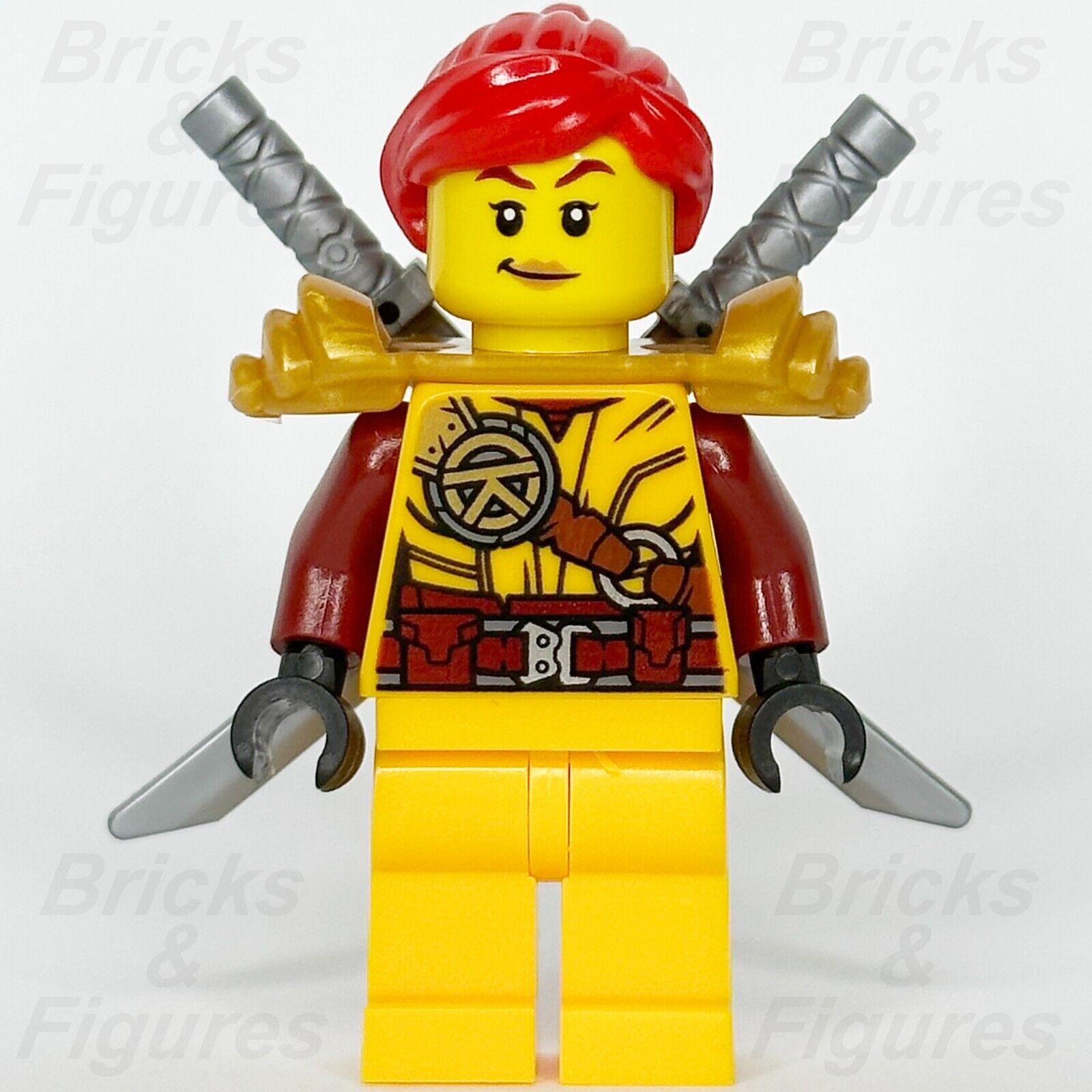 LEGO Ninjago Skylor Minifigure Crystalized Ninja Amber Minifig 71773 njo773