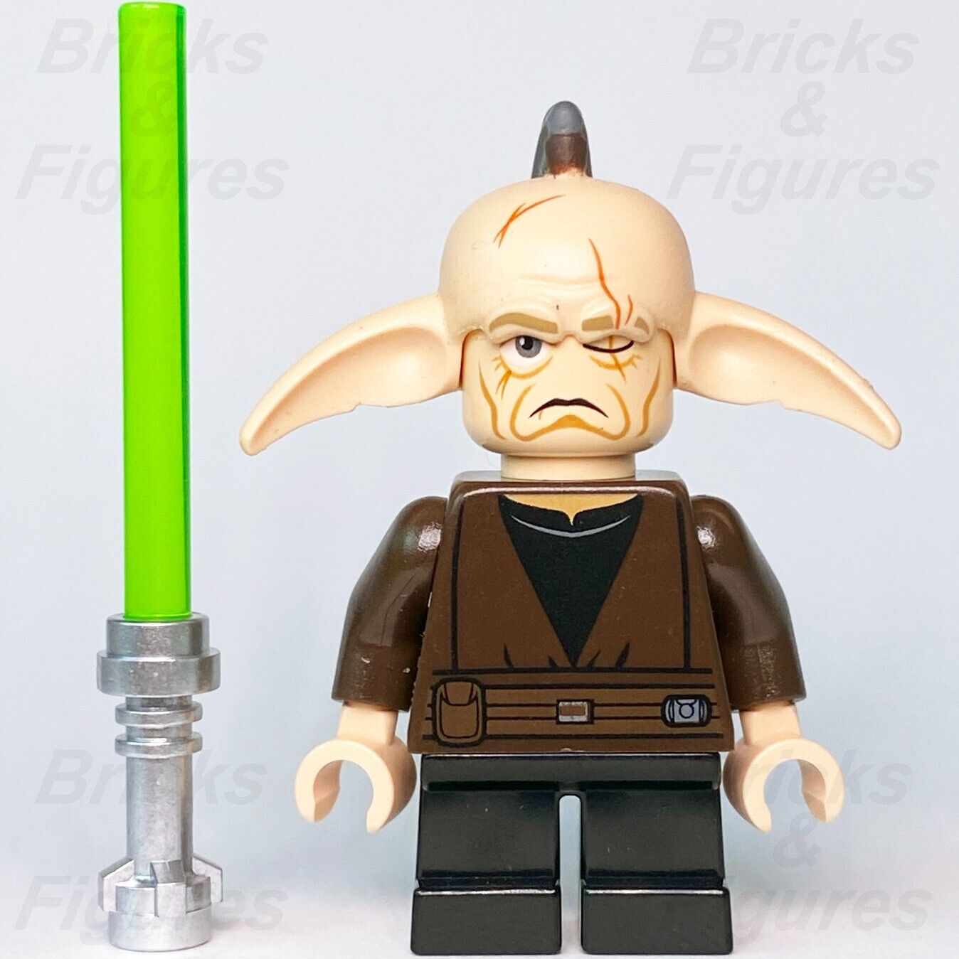 LEGO Star Wars Even Piell Minifigure Jedi Master The Clone Wars 9498 sw0392 - Bricks & Figures