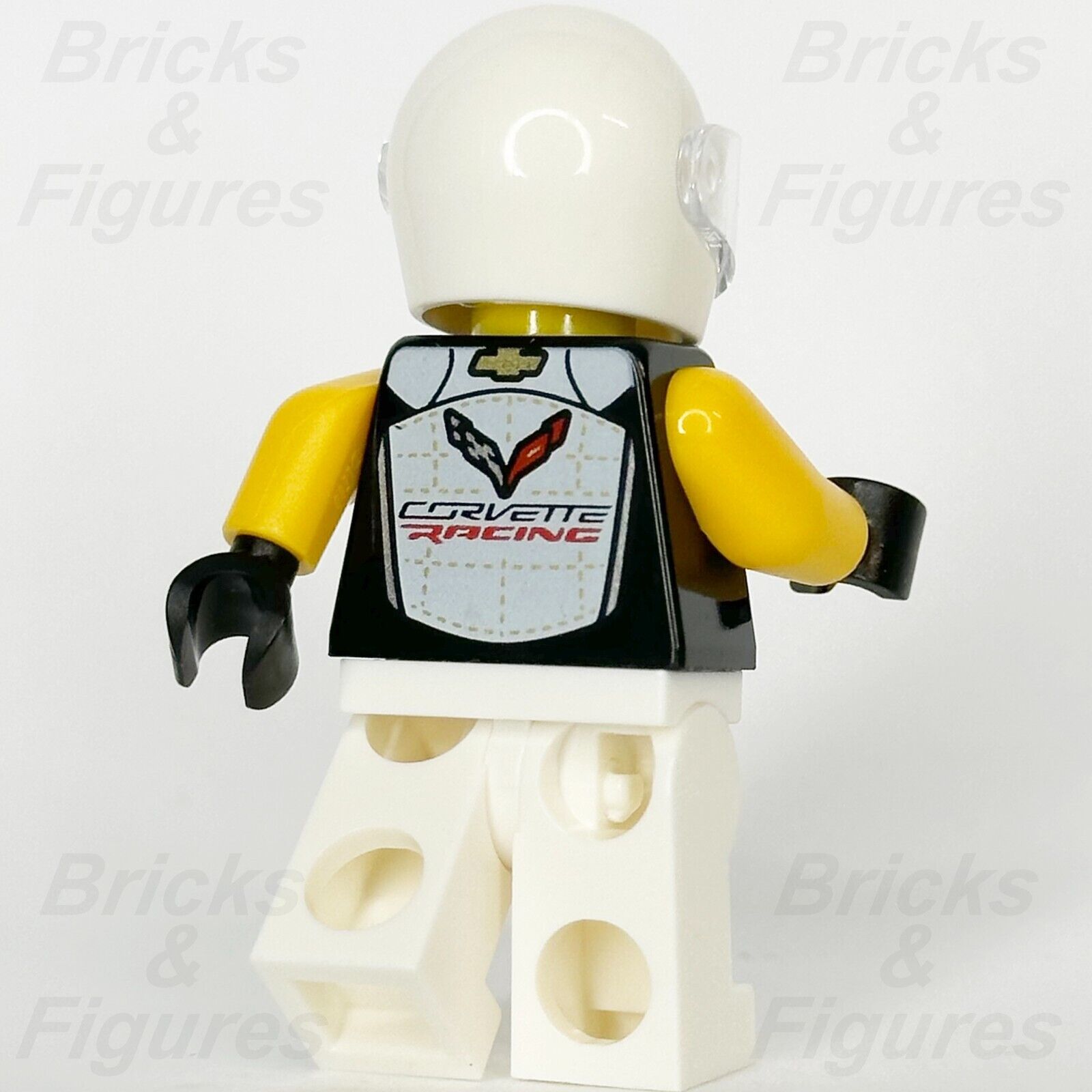 LEGO Speed Champions Chevrolet Corvette C8.R Driver Minifigure IMSA 76903 sc088 - Bricks & Figures