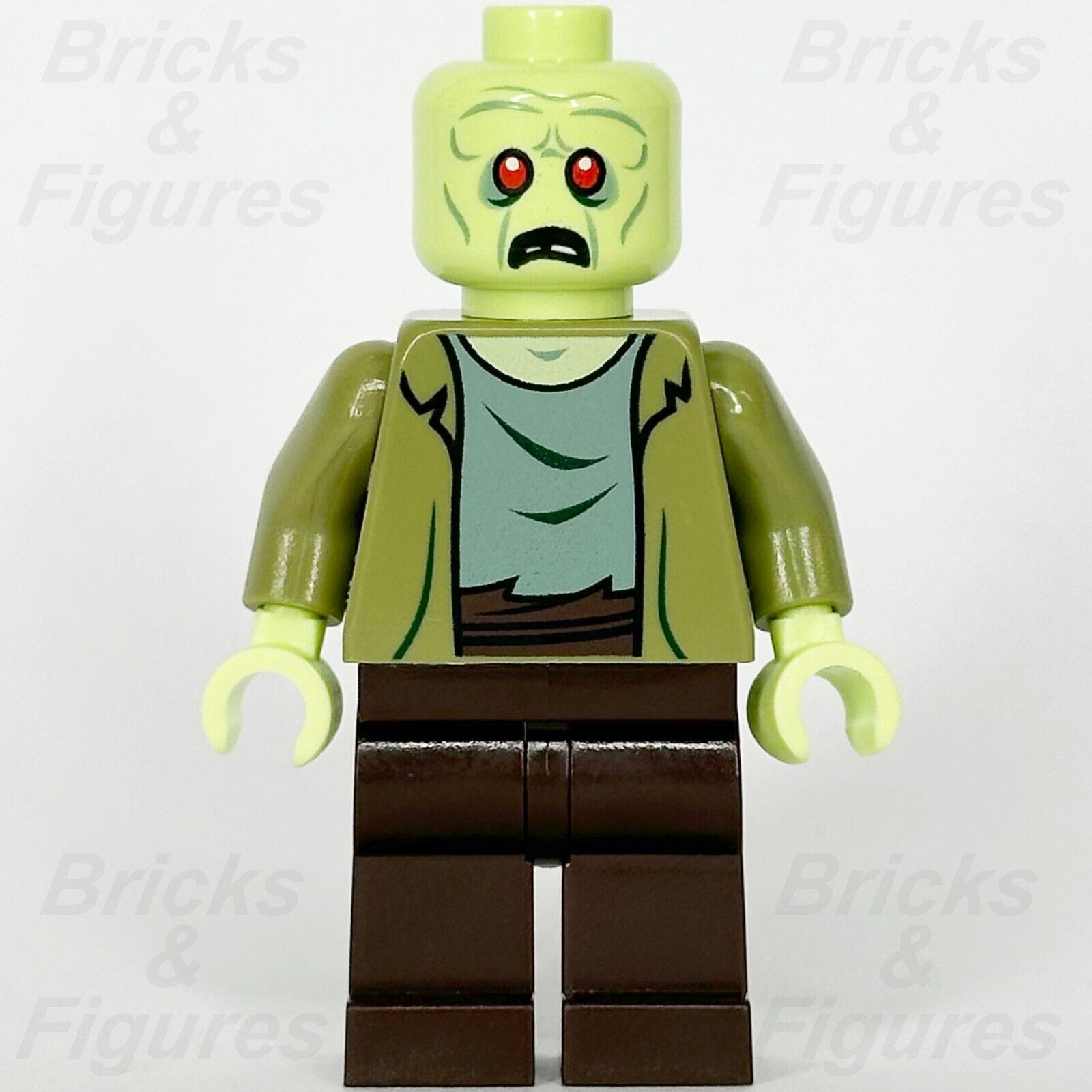 LEGO Scooby-Doo Zombie Minifigure Zeke Minifig Monster Disguise 75902 scd009 - Bricks & Figures