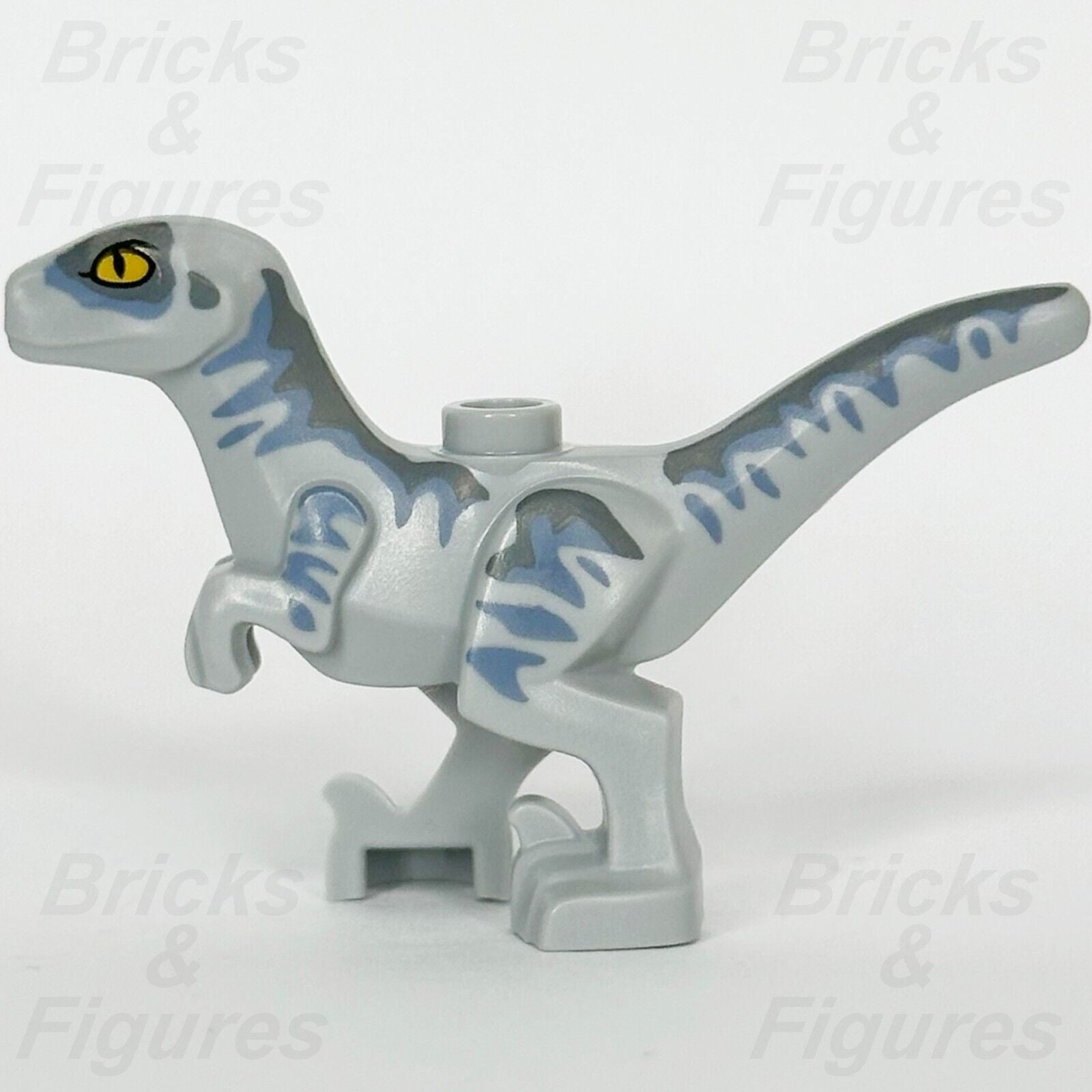 LEGO Jurassic World Baby Raptor Dinosaur Minifigure Part Grey & Blue 76963 76965