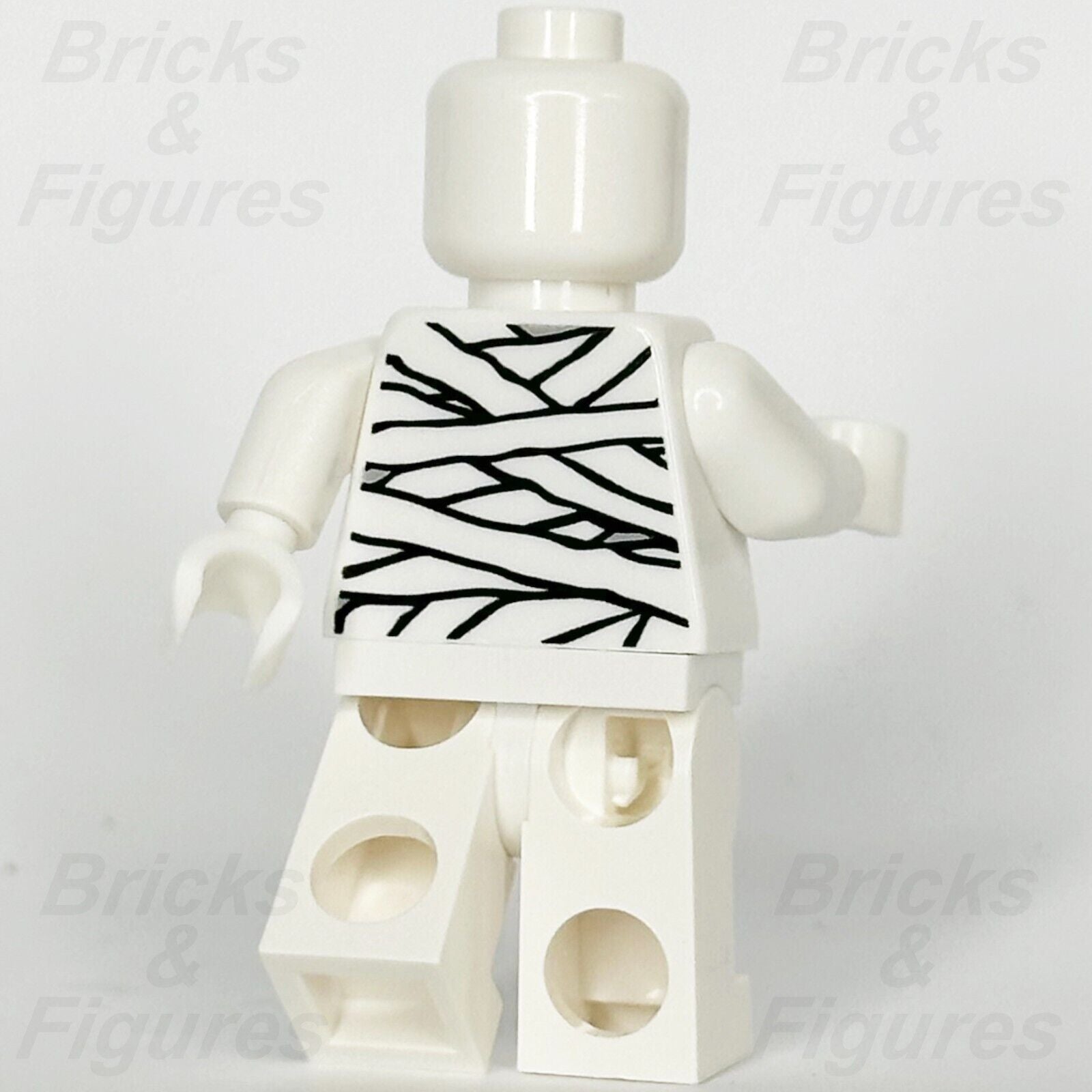 LEGO Monster Fighters Mummy Minifigure Non-Glow in the DARK White 9462 mof001a - Bricks & Figures