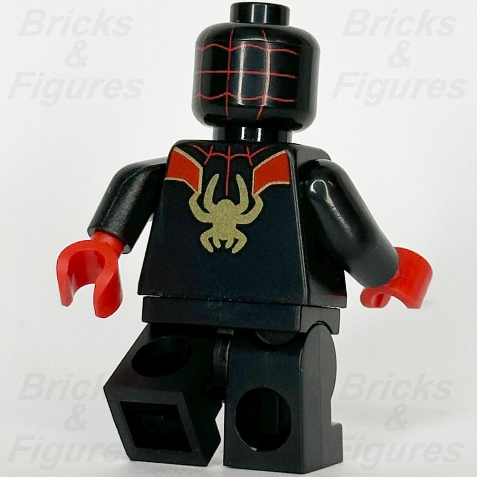 LEGO Super Heroes Spider-Man Miles "Spin" Morales Minifigure 10792 10794 sh950 - Bricks & Figures