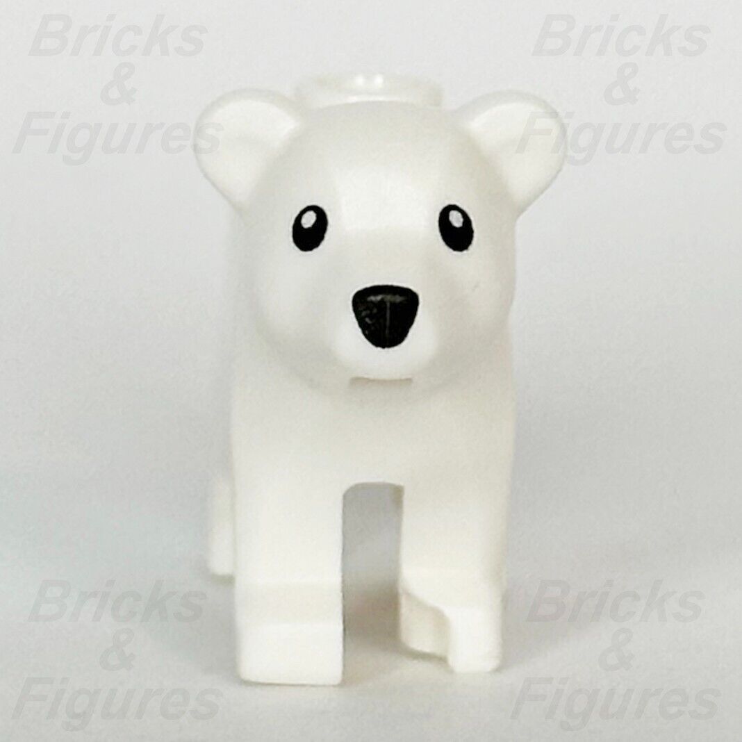 LEGO City Baby Polar Bear Animal Minifigure Part Arctic Cub 60378 3381pb01