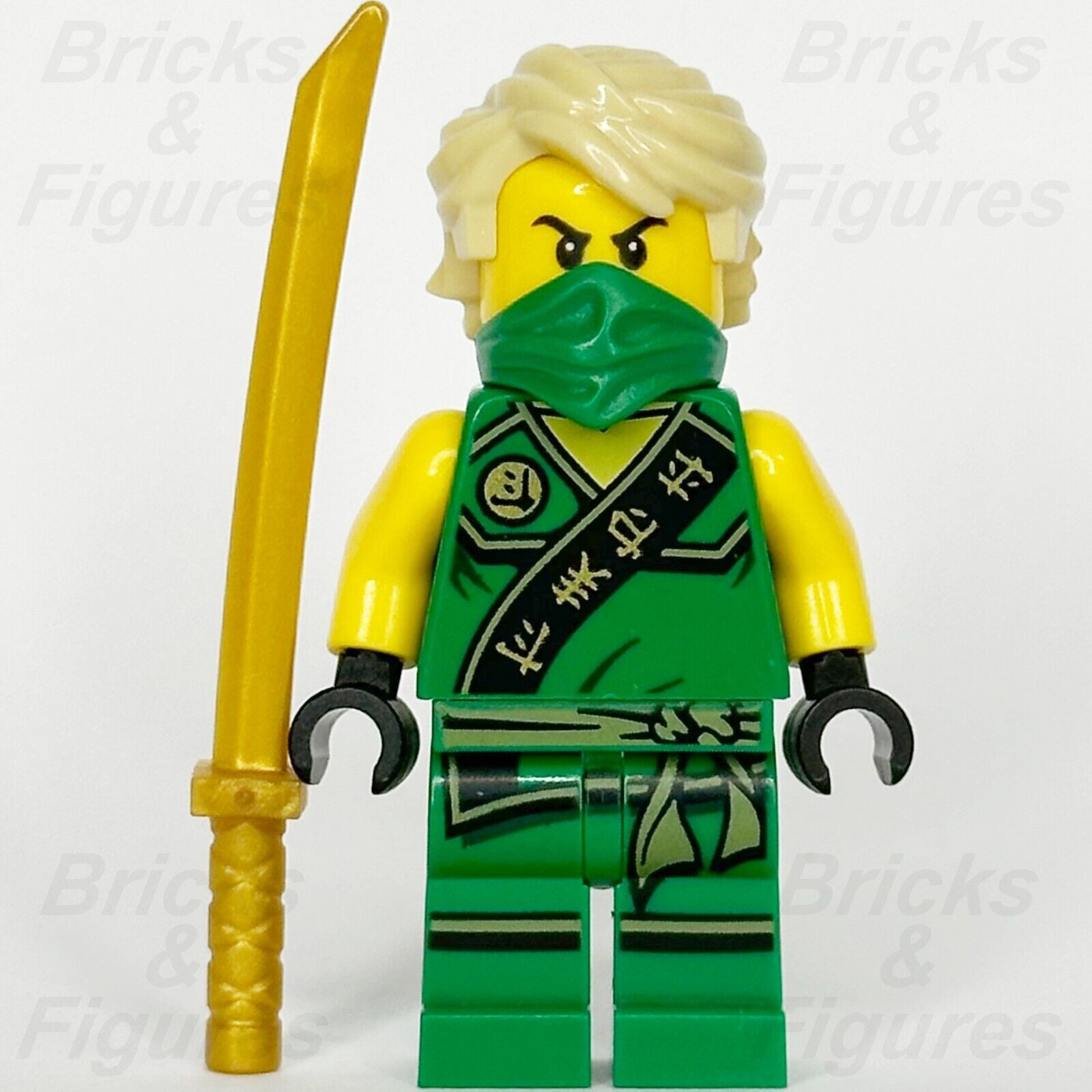 LEGO Ninjago Lloyd Minifigure Tournament Robe of Elements Ninja 70755 njo123 - Bricks & Figures