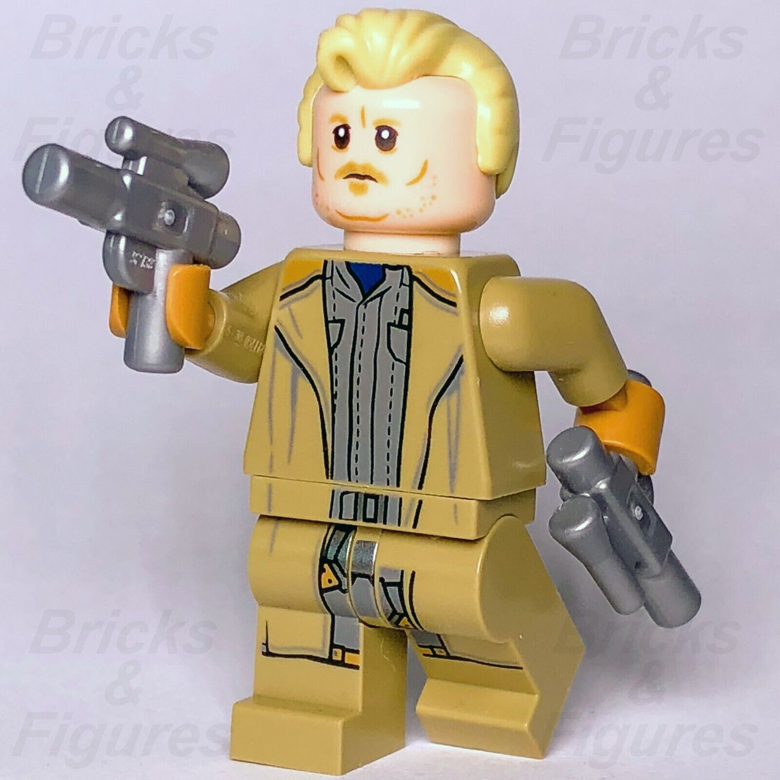 LEGO Star Wars Tobias Beckett Minifigure Solo Movie Mercenary 75211 sw0941