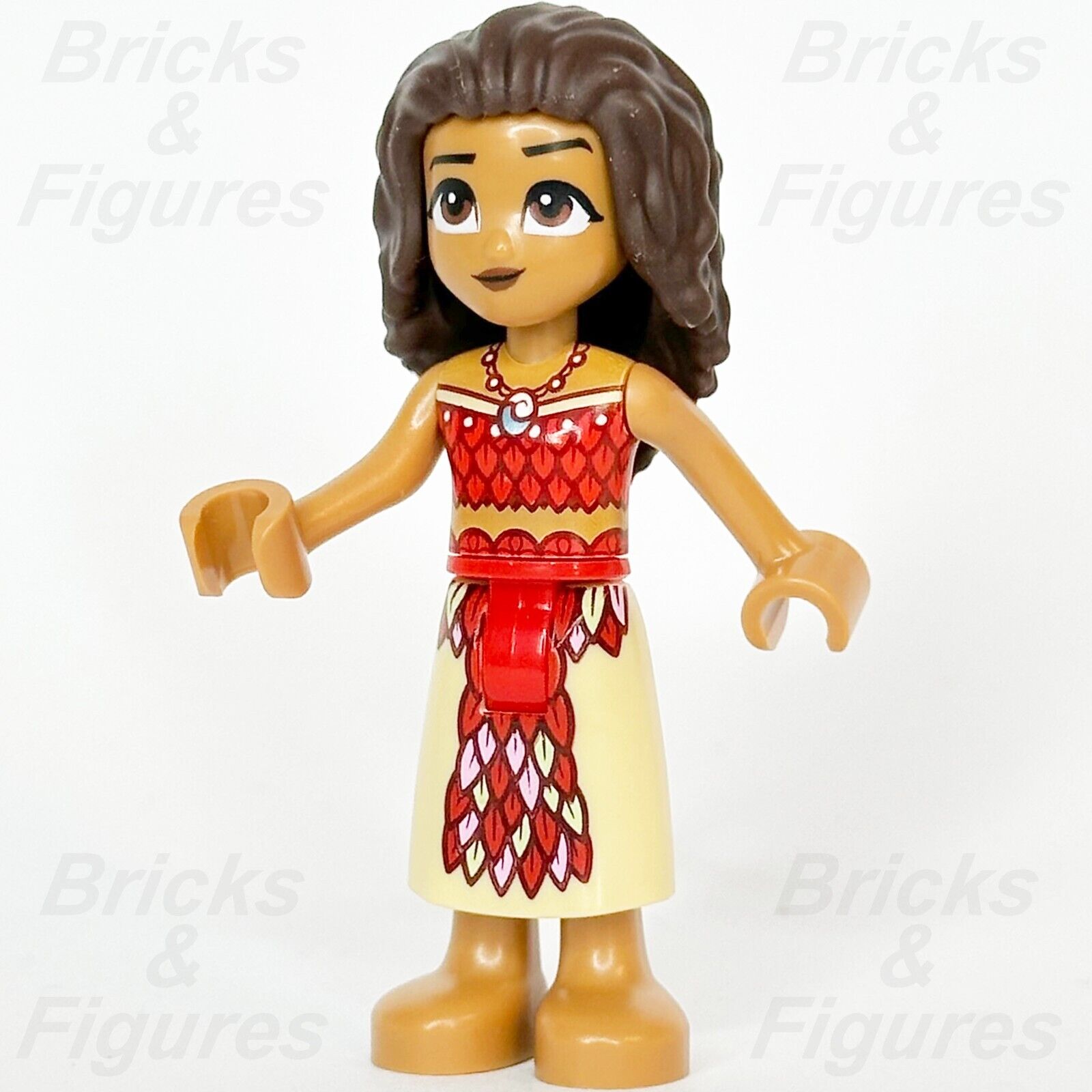 LEGO Disney Princess Moana Minifigure Tan Long Skirt 30646 43210 43215 dp171