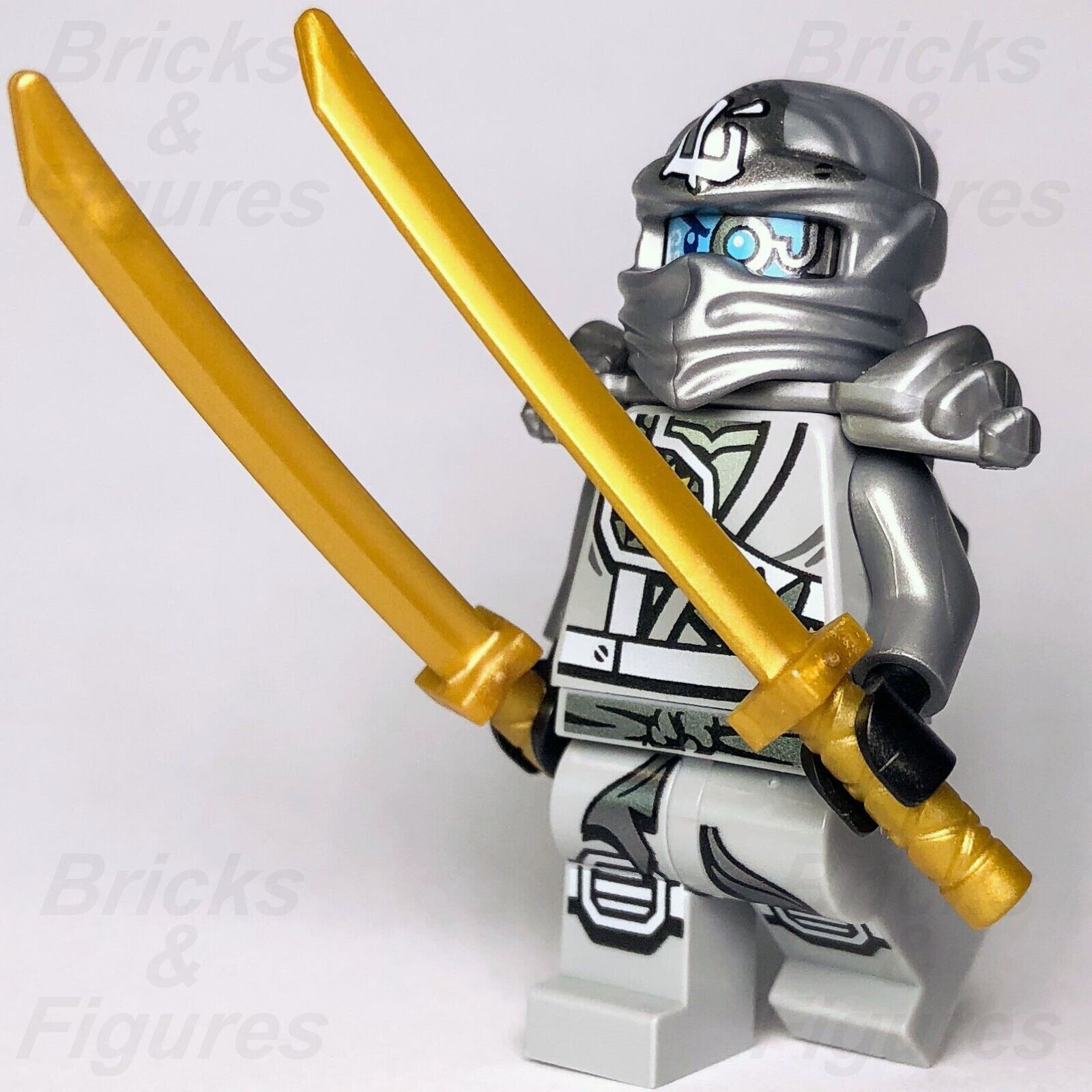 LEGO Ninjago Zane Minifigure Jungle Robe Tournament of Elements Ninja 70748 - Bricks & Figures