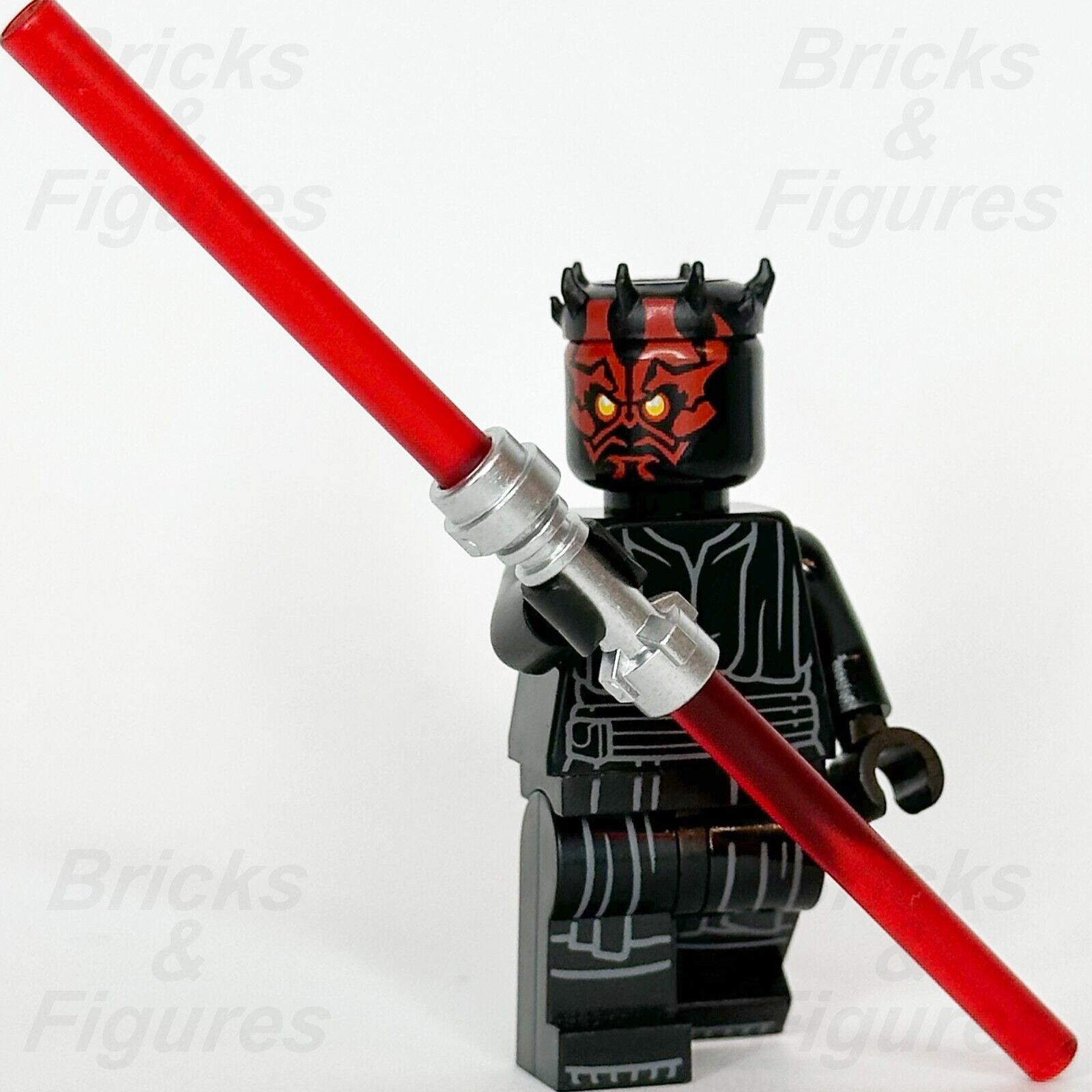 LEGO Star Wars Darth Maul Minifigure Episode 1 Sith Apprentice 75383 sw1333 - Bricks & Figures