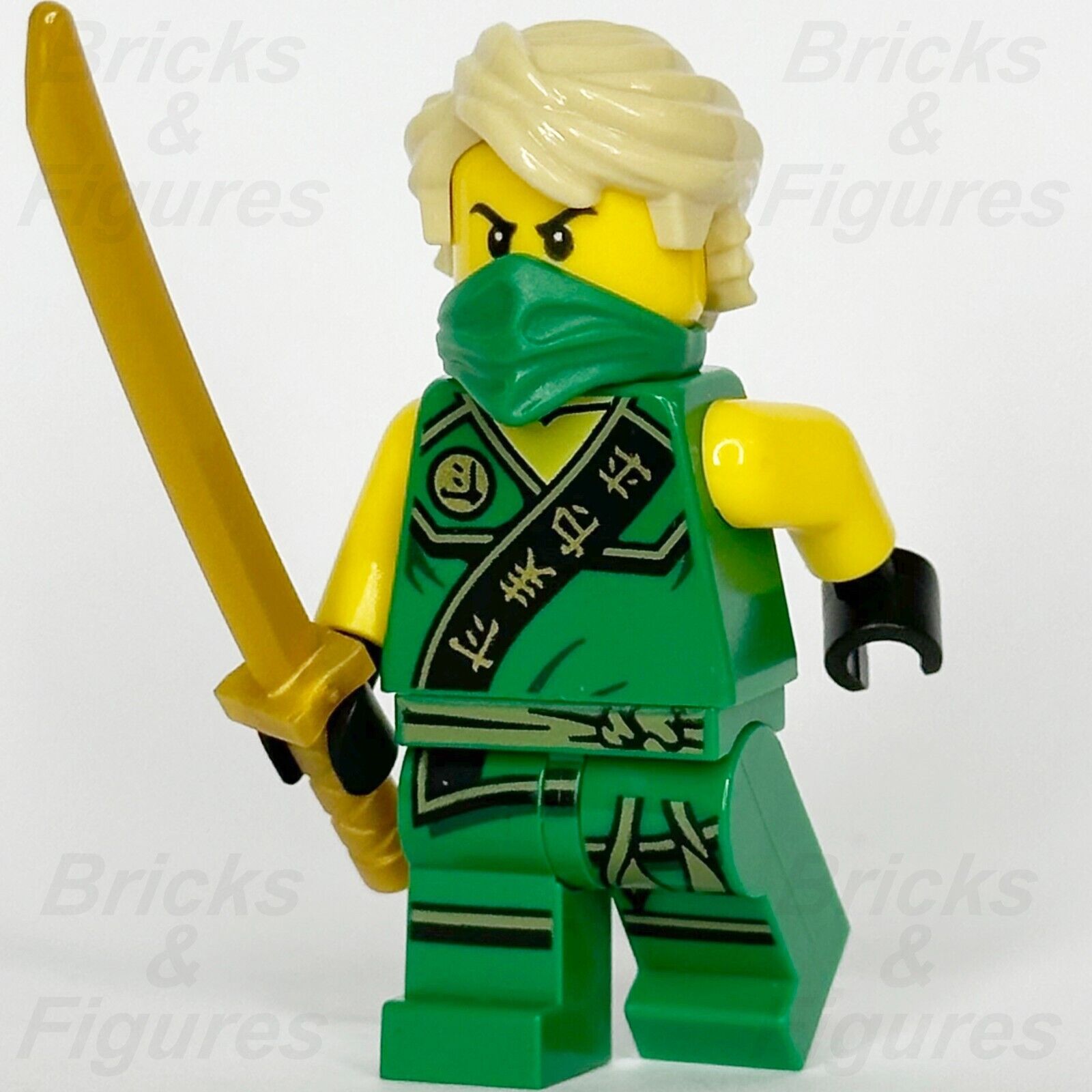 LEGO Ninjago Lloyd Minifigure Tournament Robe of Elements Ninja 70755 njo123 - Bricks & Figures