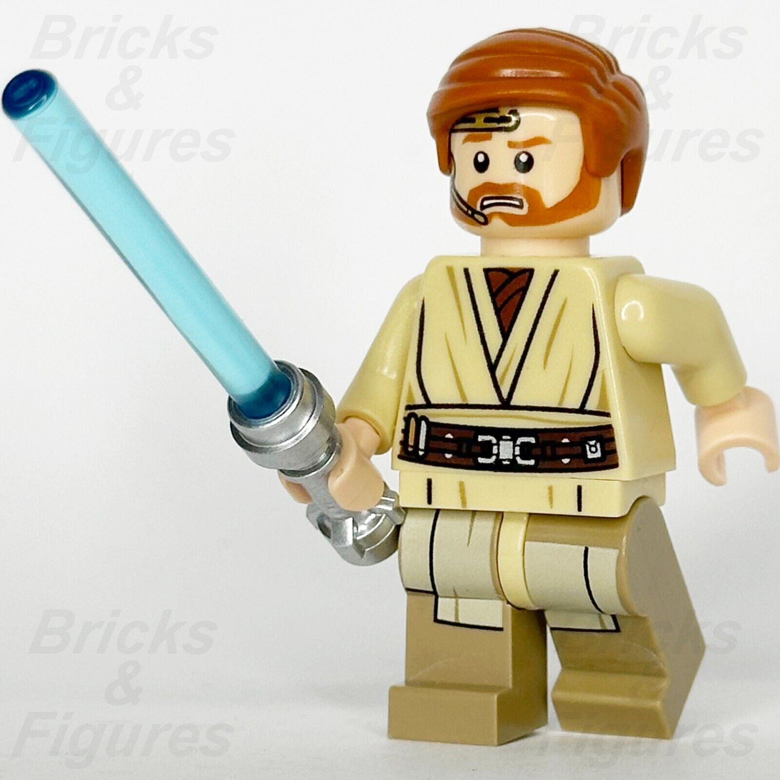 LEGO Star Wars Obi-Wan Kenobi Minifigure Headset Jedi Master 75269 sw0704