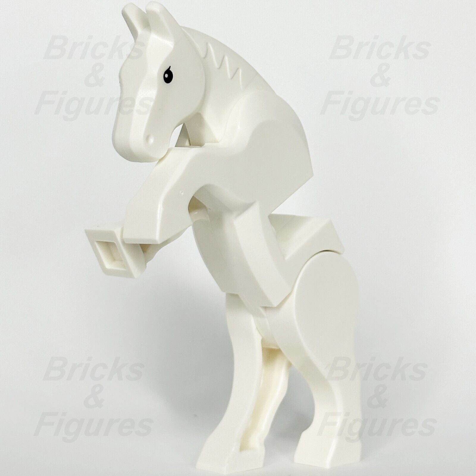 LEGO White Horse Minifigure Animal Part Movable Legs 76266 10352c01pb09 Minifig - Bricks & Figures